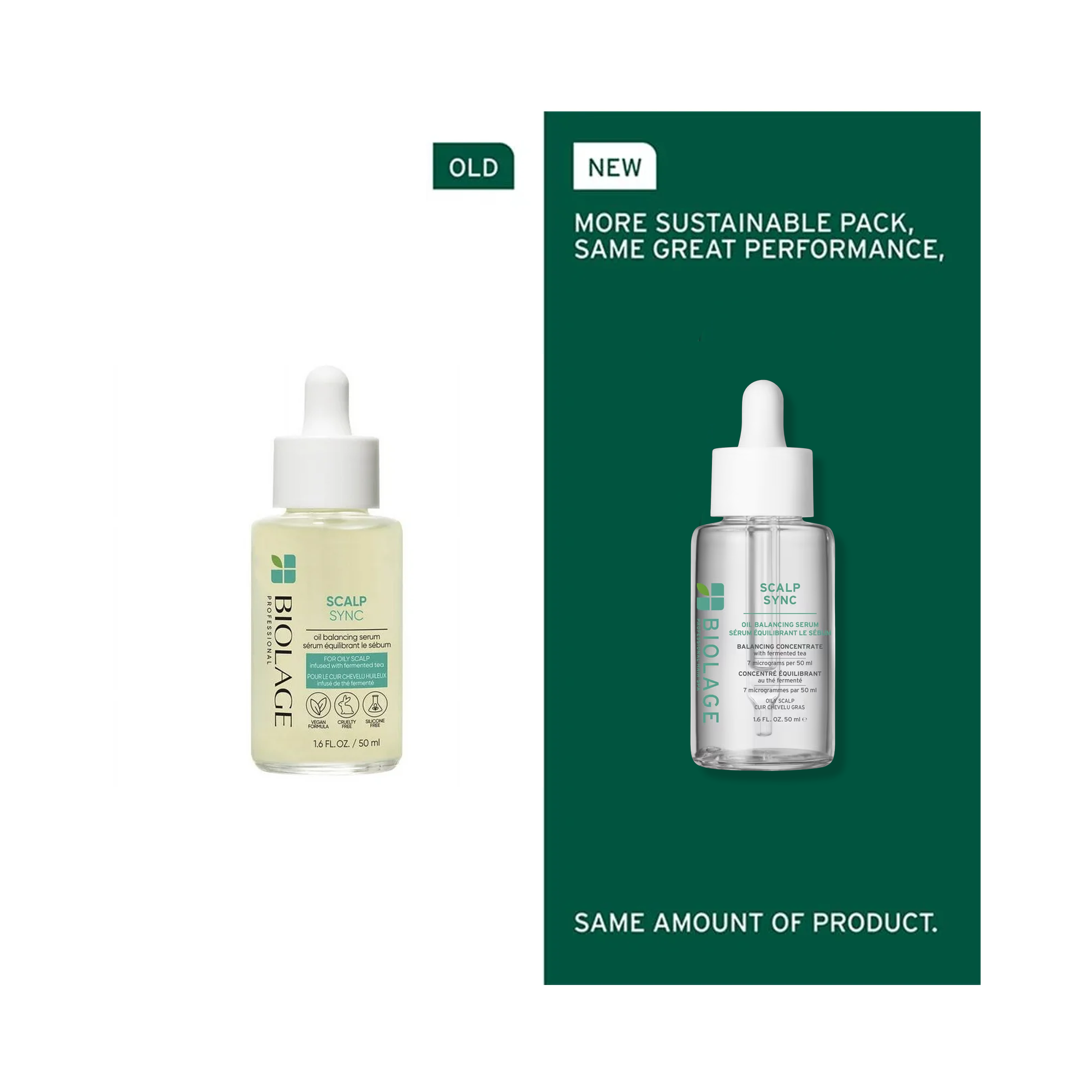 Biolage Scalp Sync Oil Balancing Serum for Oily Scalp & Hair - Hydrating Treatment to Control Excess Oil & Shine - Perfect for Daily Use & Scalp Care Routine