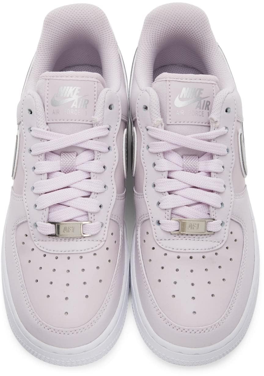 Nike Women's Air Force 1 '07 Metallic Silver Sneakers - Size 9 | Casual & Athletic Shoes for Women | Perfect for Streetwear, Gym & Everyday Wear