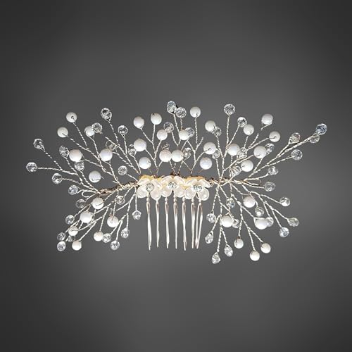 Pearl & Crystal Hair Pin