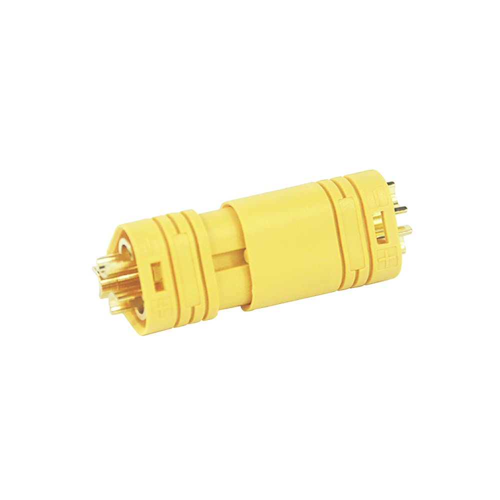 10 Pairs MT60 3.5mm 3-Wire 3-Pole Bullet Connector Plug Set for RC ESC to Motor - Compatible with RC Quad Car, Battery Charger & DIY Electronics Projects (B196-10) - Perfect for RC Hobbyists and Drone Enthusiasts
