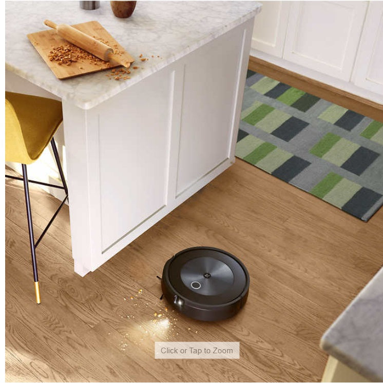 iRobot Roomba j8+ (8550) Wi-Fi Connected Self-Emptying Robot Vacuum - Brand New (Damaged Box) - Smart Home Cleaning for Hardwood Floors & Carpets