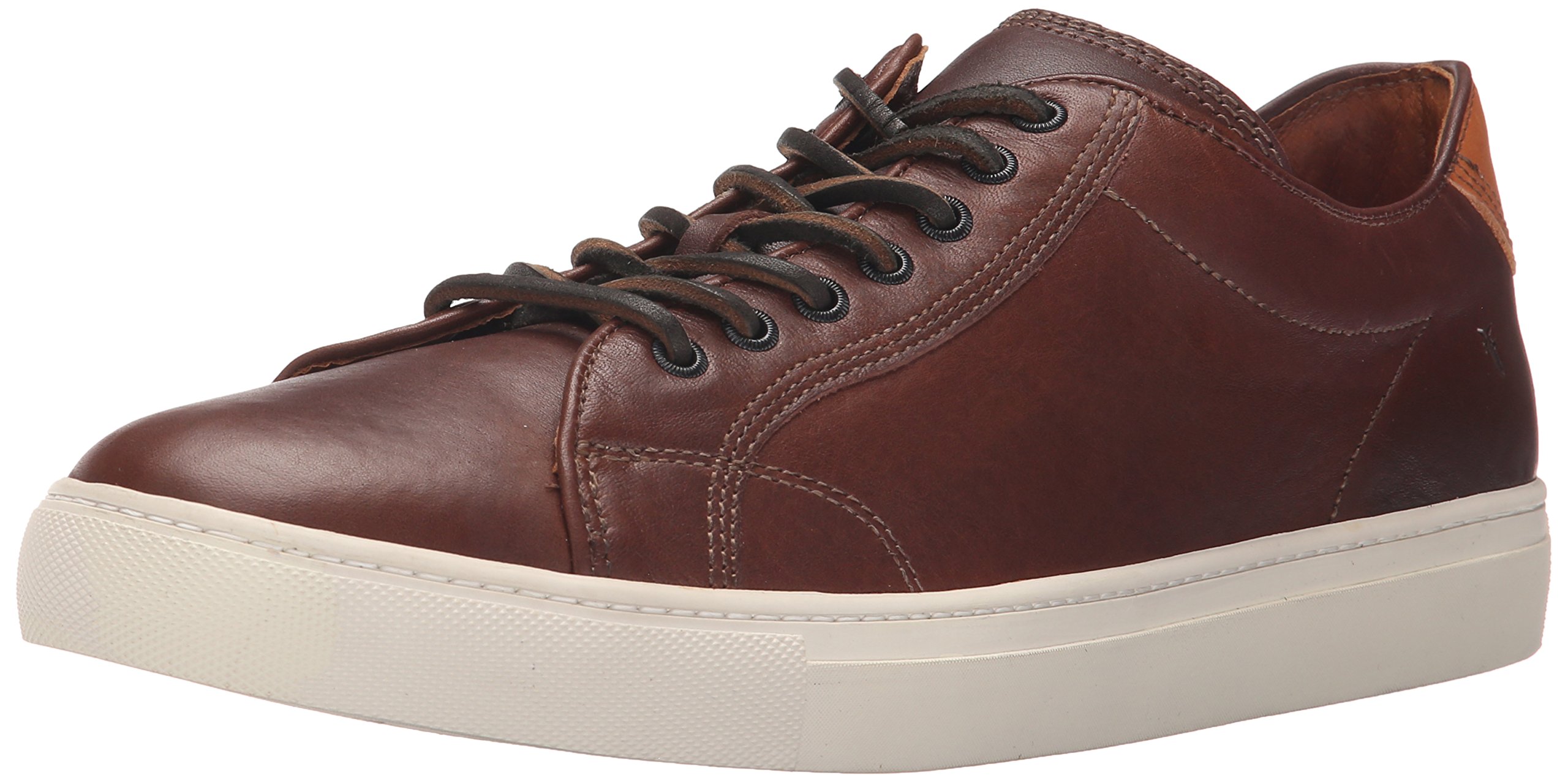 FRYE Men's Walker Low Lace-Up Fashion Sneakers - Casual Leather Shoes for Men | Comfortable Walking & Everyday Wear | Perfect for Work, Travel & Outdoor Activities