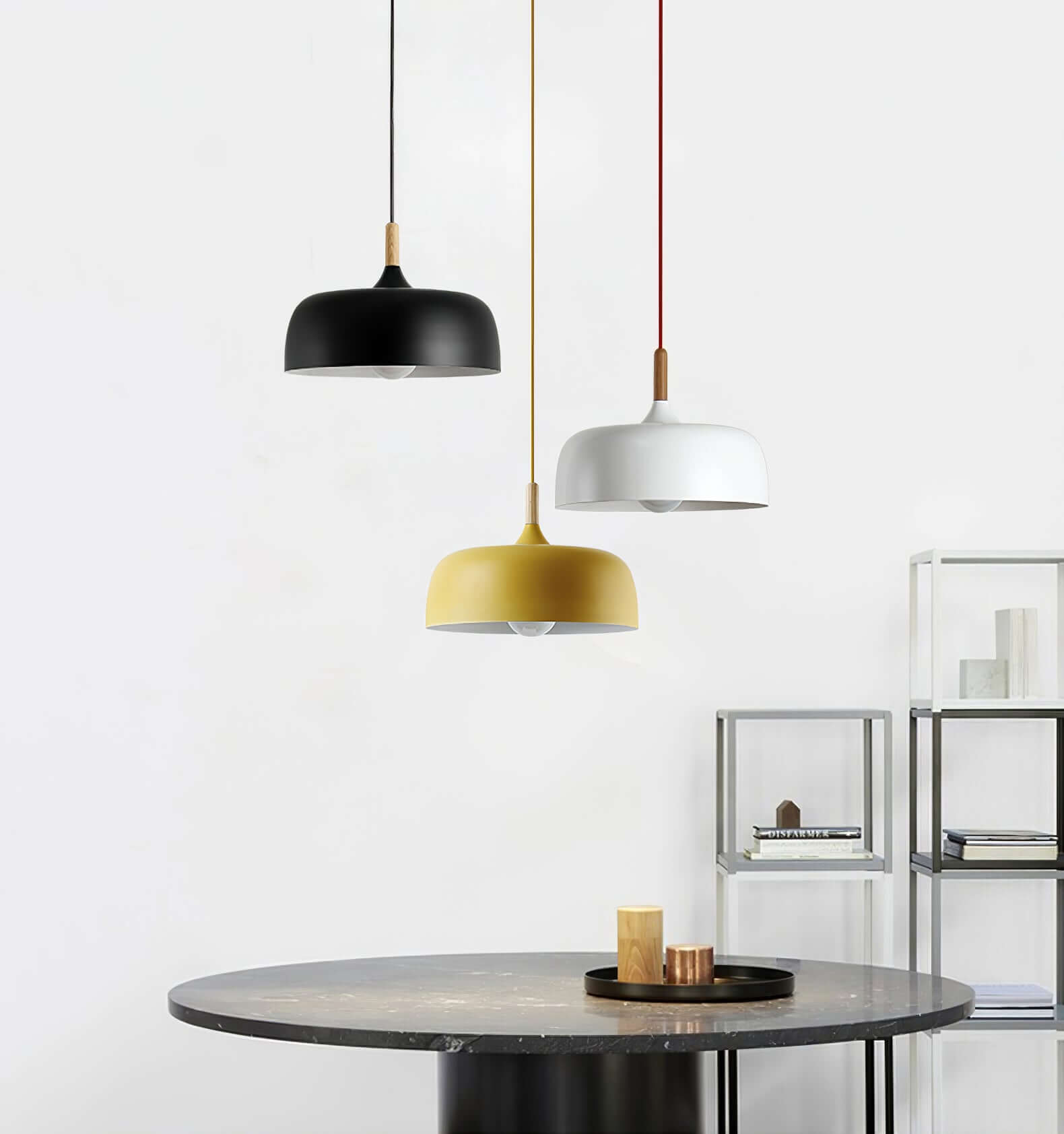Stylish Acorn Pendant Light Fixture - Modern Hanging Ceiling Lamp for Kitchen Island, Dining Room & Bedroom Decor