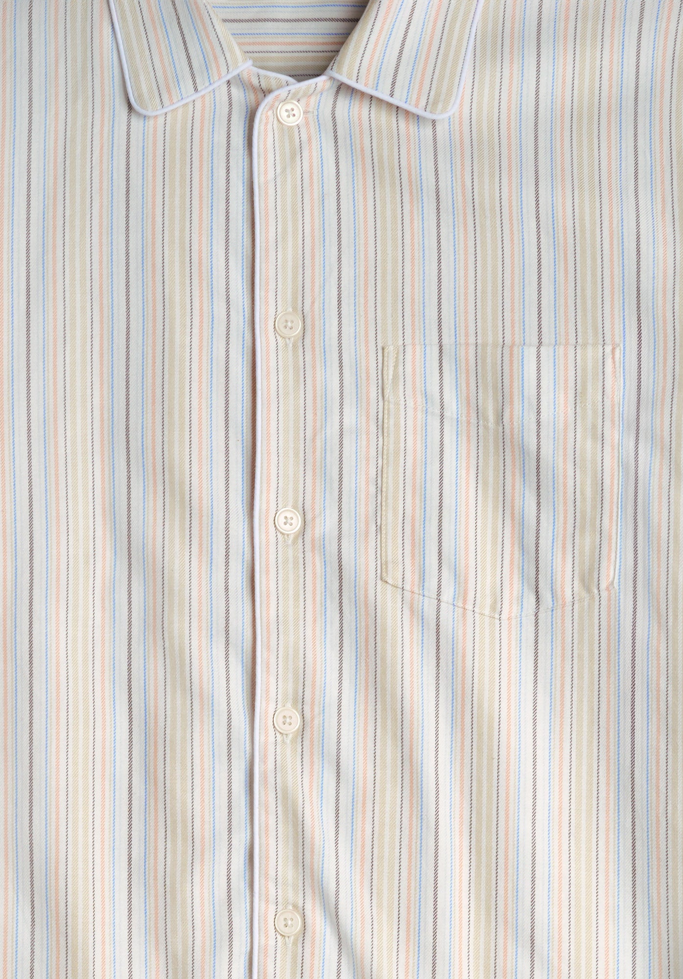 Henry Pajama Set in Twill Stripe - Soft & Comfortable Men's Sleepwear for Relaxing at Home or Lounging