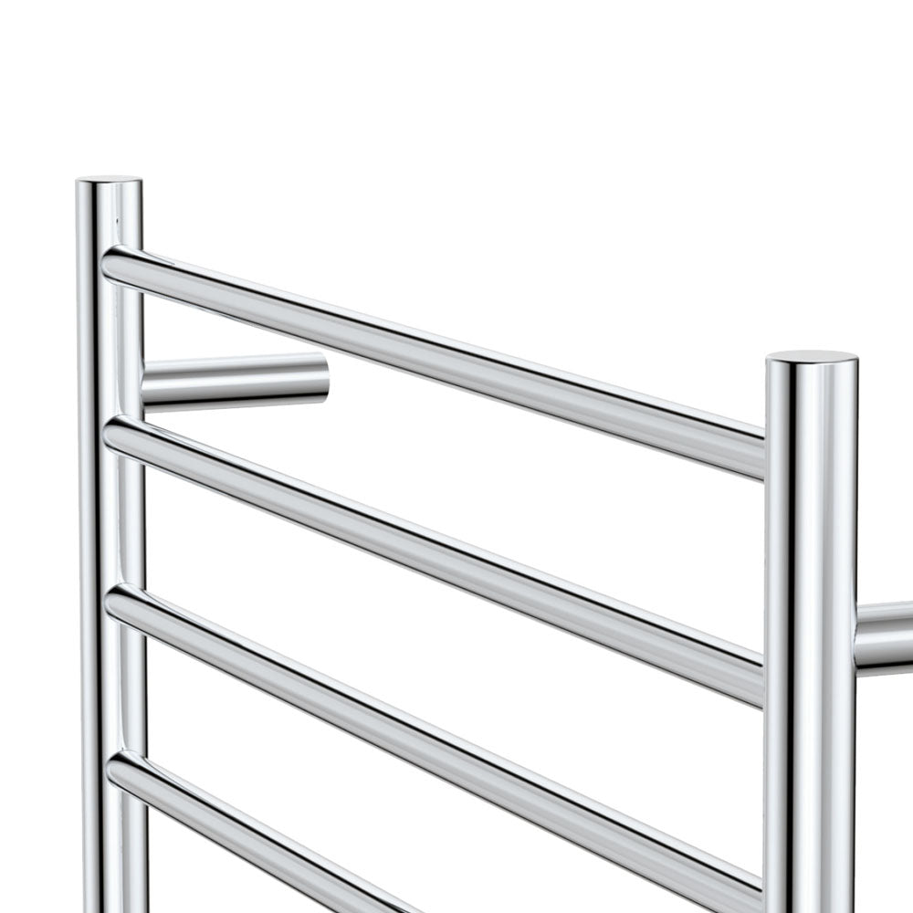 Fienza 8277570 Isabella Heated Towel Rail - 29.5 x 27.5 Inches, Chrome Finish - Premium Bathroom Towel Warmer for Spa, Luxury Hotels & Cozy Home Use