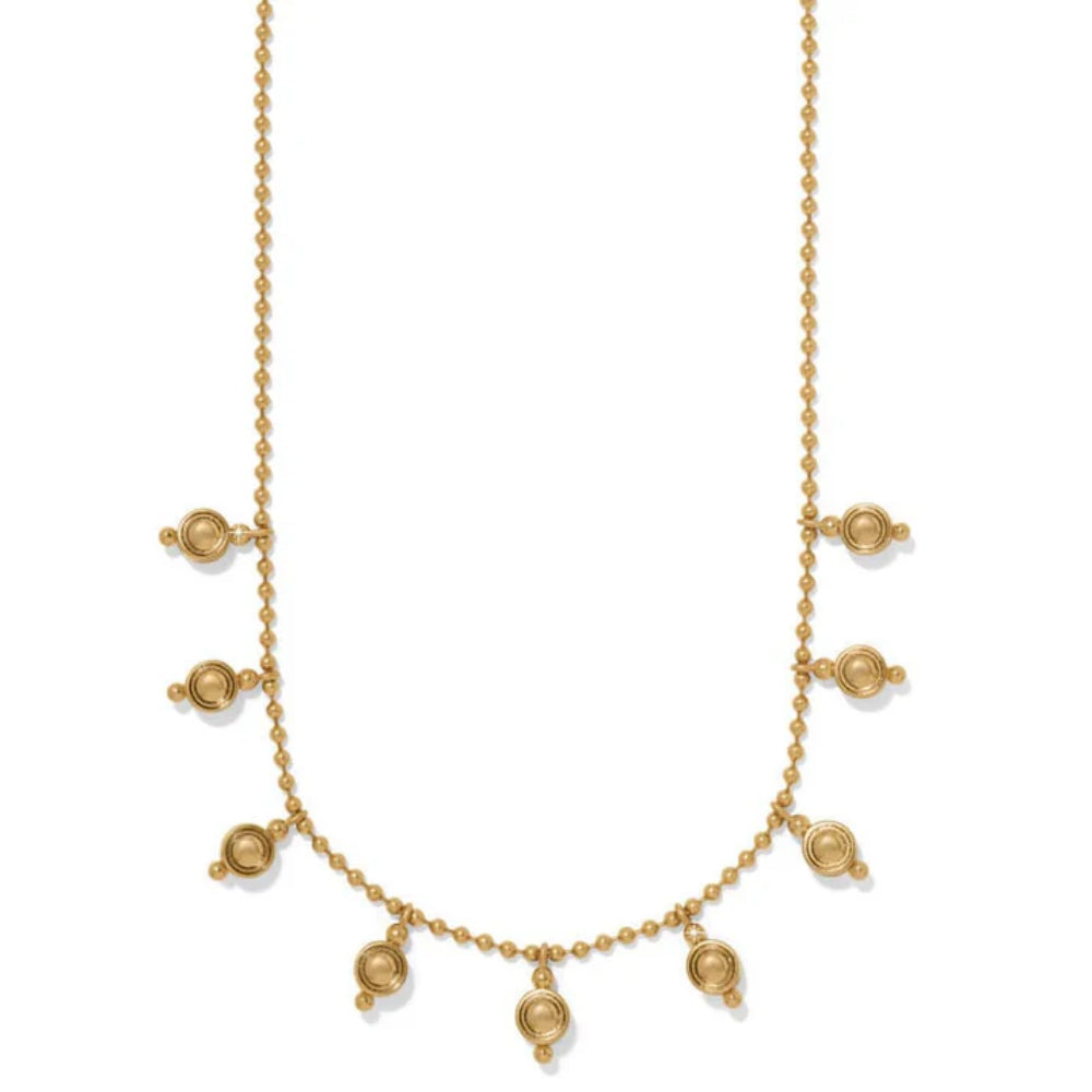 Brighton Twinkle Mod Droplet Reversible Necklace - Elegant Layering Jewelry for Women | Perfect for Date Night, Office Wear & Special Occasions