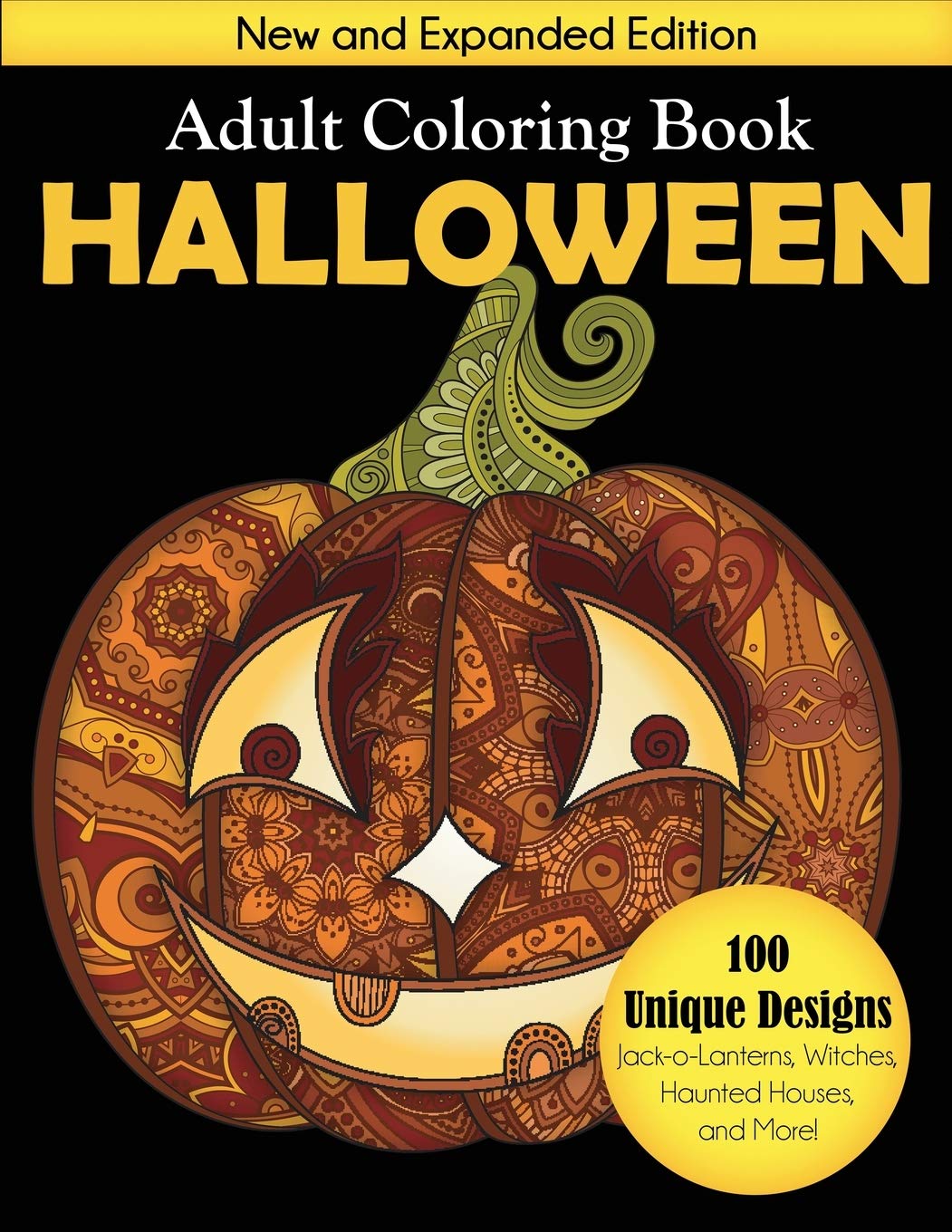 Halloween Adult Coloring Book - Spooky & Relaxing Designs for Stress Relief | Perfect for Halloween Party Favors & Gifts