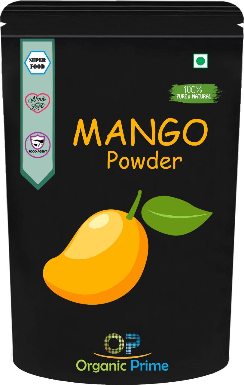 Organic Prime Mango Fruit Powder - 100% Natural, No Added Sugar or Preservatives | 100g Dried Mango Powder for Smoothies, Baking & Healthy Snacks | Vegan & Gluten-Free Superfood
