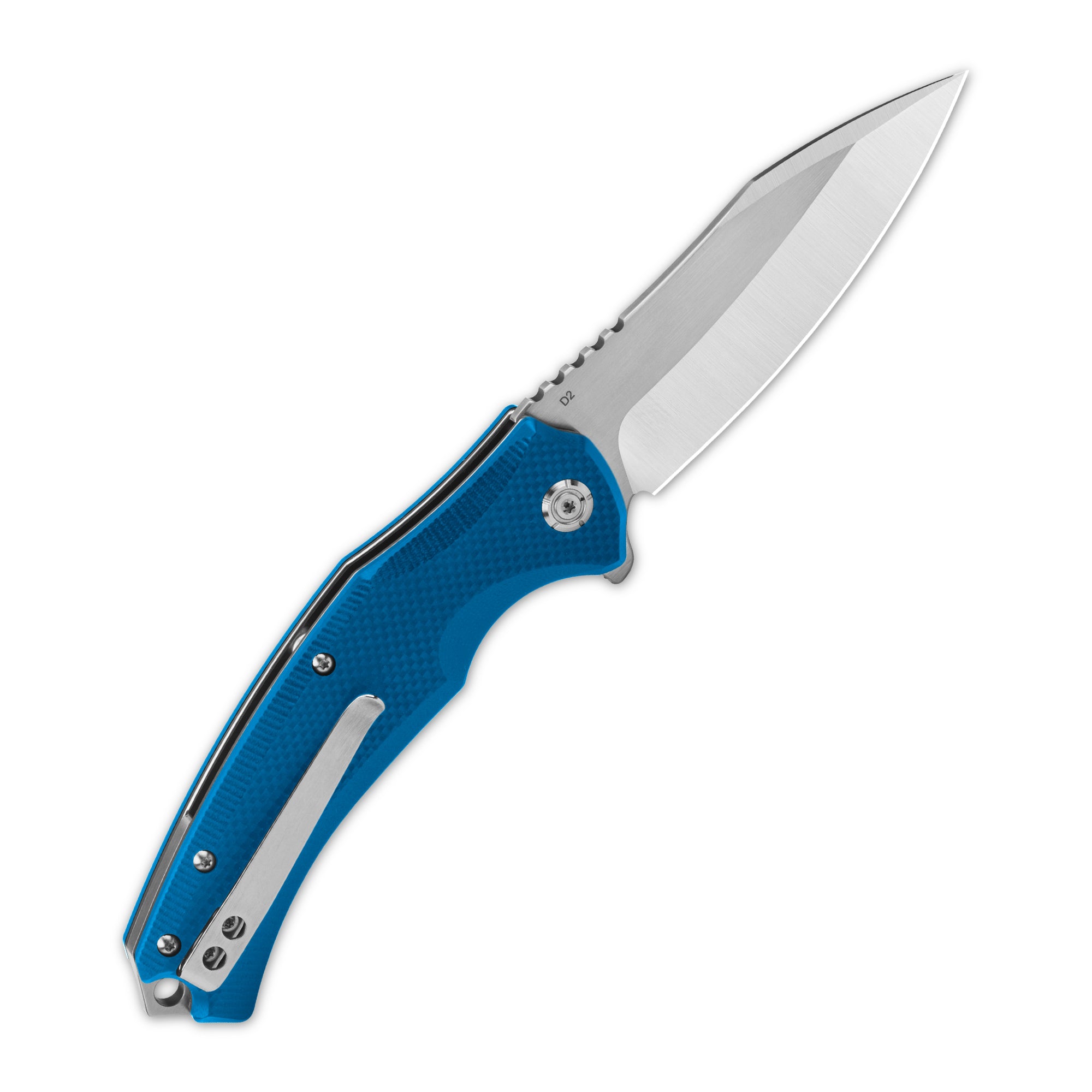 QSP Snipe Liner Lock Pocket Knife - D2 Steel Blade, G10 Handle - Perfect for EDC, Camping, Hunting & Outdoor Adventures