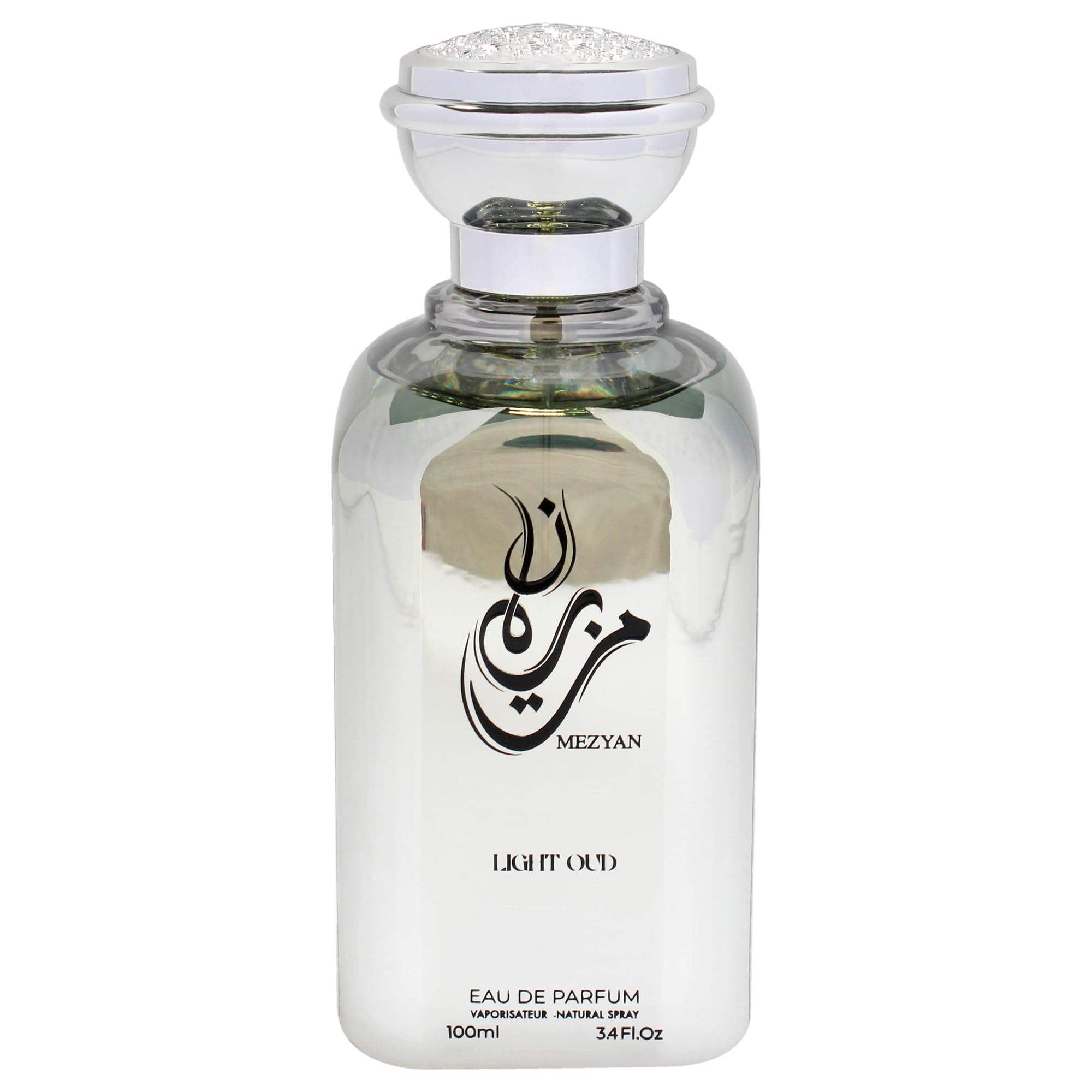 Mezyan Light Oud Perfume for Women - 3.4 oz Eau de Parfum Spray | Floral Oriental Fragrance for Daily Wear & Special Occasions
