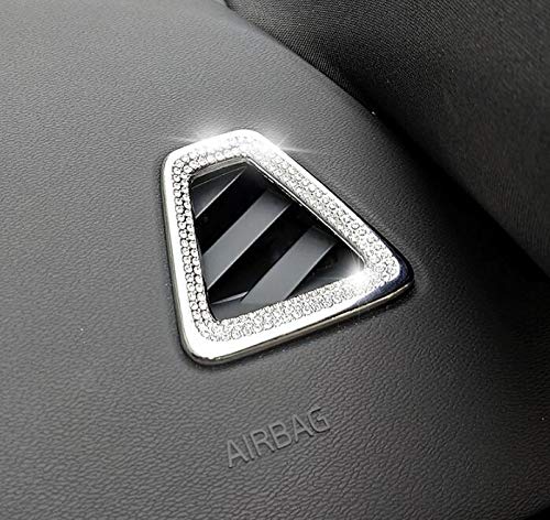 Volvo XC60 XC90 S60 S90 V60 Rhinestone Dashboard Decals - Glitter Air Vent Covers & Interior Bling Accessories for Luxury Car Customization | Perfect for Gifts, Car Shows & Personalizing Your Ride