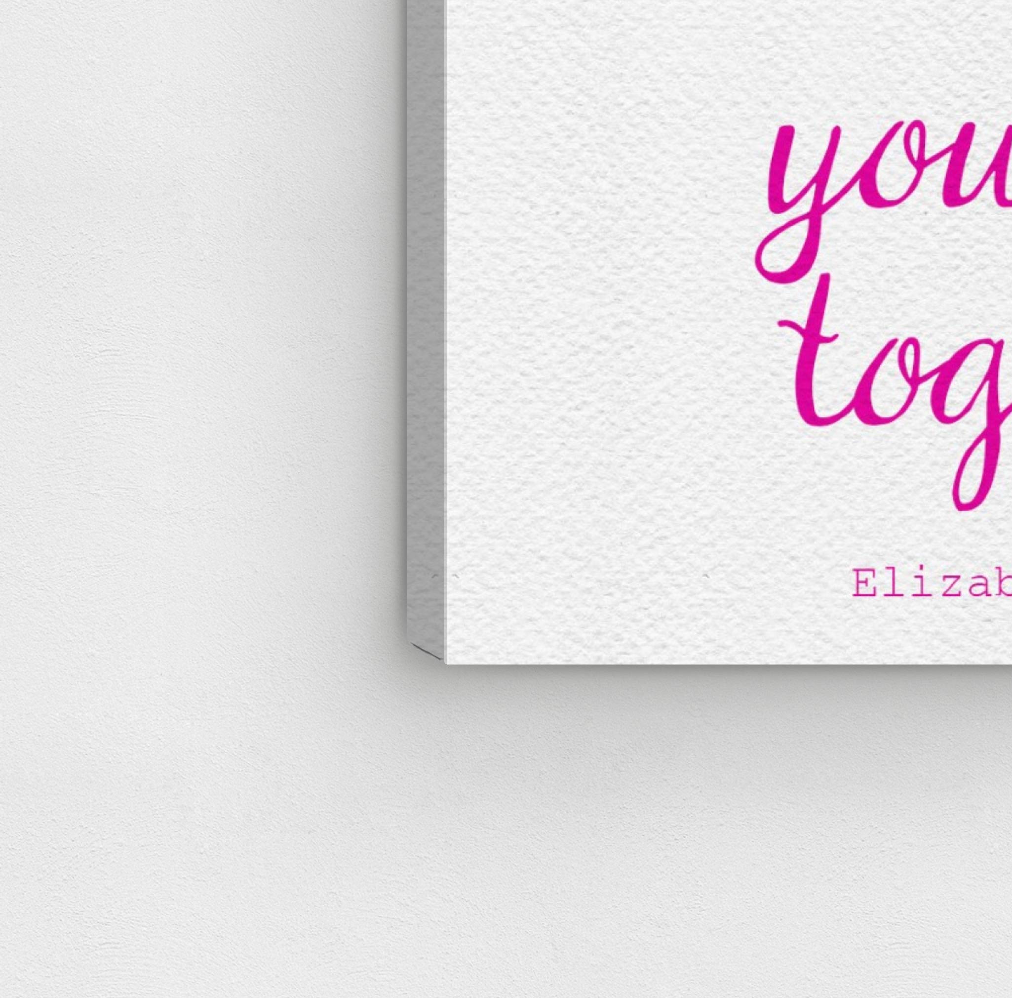 Lipstick Taylor Wall Art Canvas Print - 20