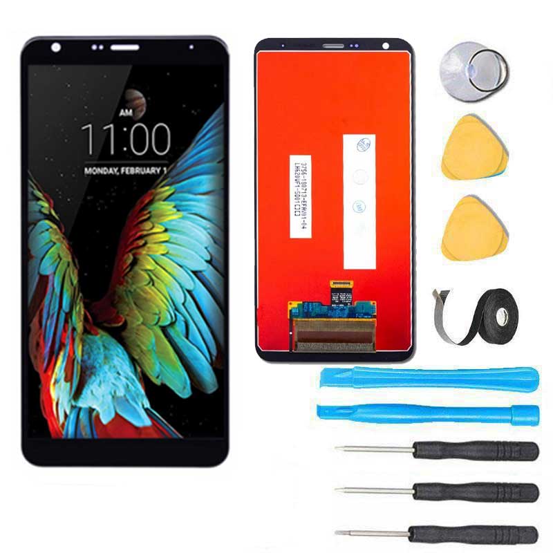 LG Stylo 5 L722DL Screen Replacement Kit - LCD Digitizer & Glass Repair Parts for Straight Talk - DIY Fix for Cracked or Damaged Display