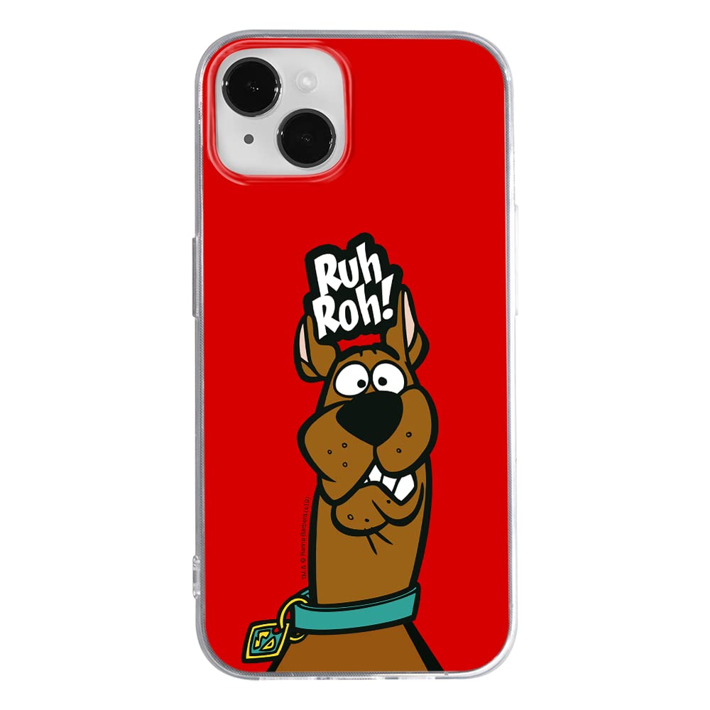 Original & Officially Licensed Scooby Doo Pattern iPhone 14 Case - Shockproof TPU Protective Cover for iPhone 14 (6.1