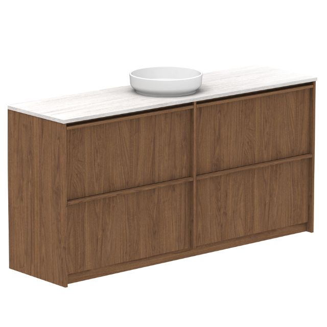 ADP Eli Floor Standing Vanity - Modern Bathroom Vanity with Sink & Storage | Perfect for Small Bathrooms, Powder Rooms & Master Bath Suites