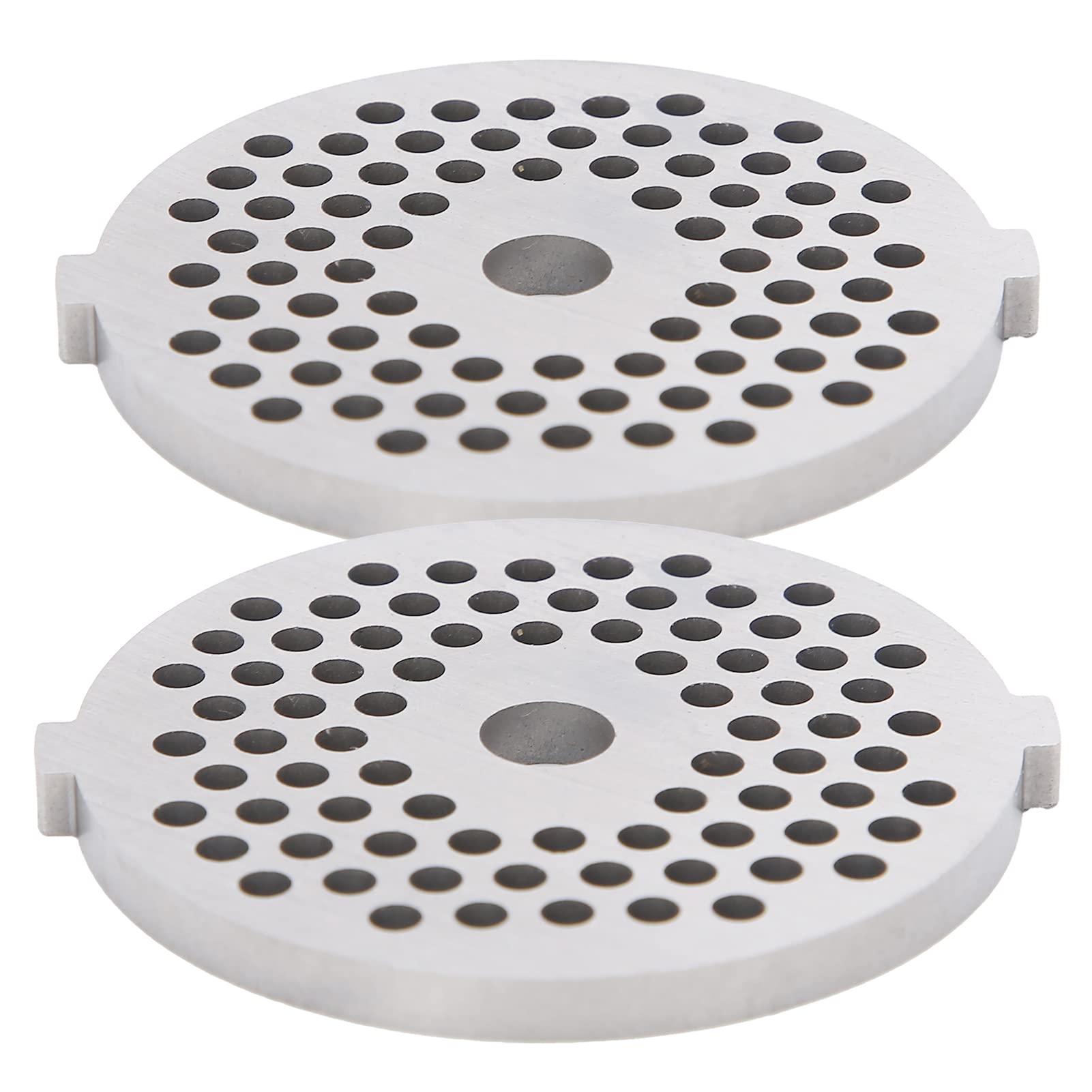 Stainless Steel Electric Mincer Blade & Grinding Plate with 3mm Round Holes - Compatible with Size 5 Stand Mixers & Meat Grinders - Perfect for Home Kitchen, Butcher Shop & Food Processing