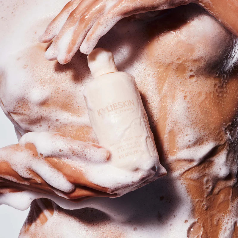 Kylie Cosmetics Vanilla Body Wash - Moisturizing Shower Gel for Soft & Smooth Skin | Perfect for Daily Use & Relaxing Bath Time