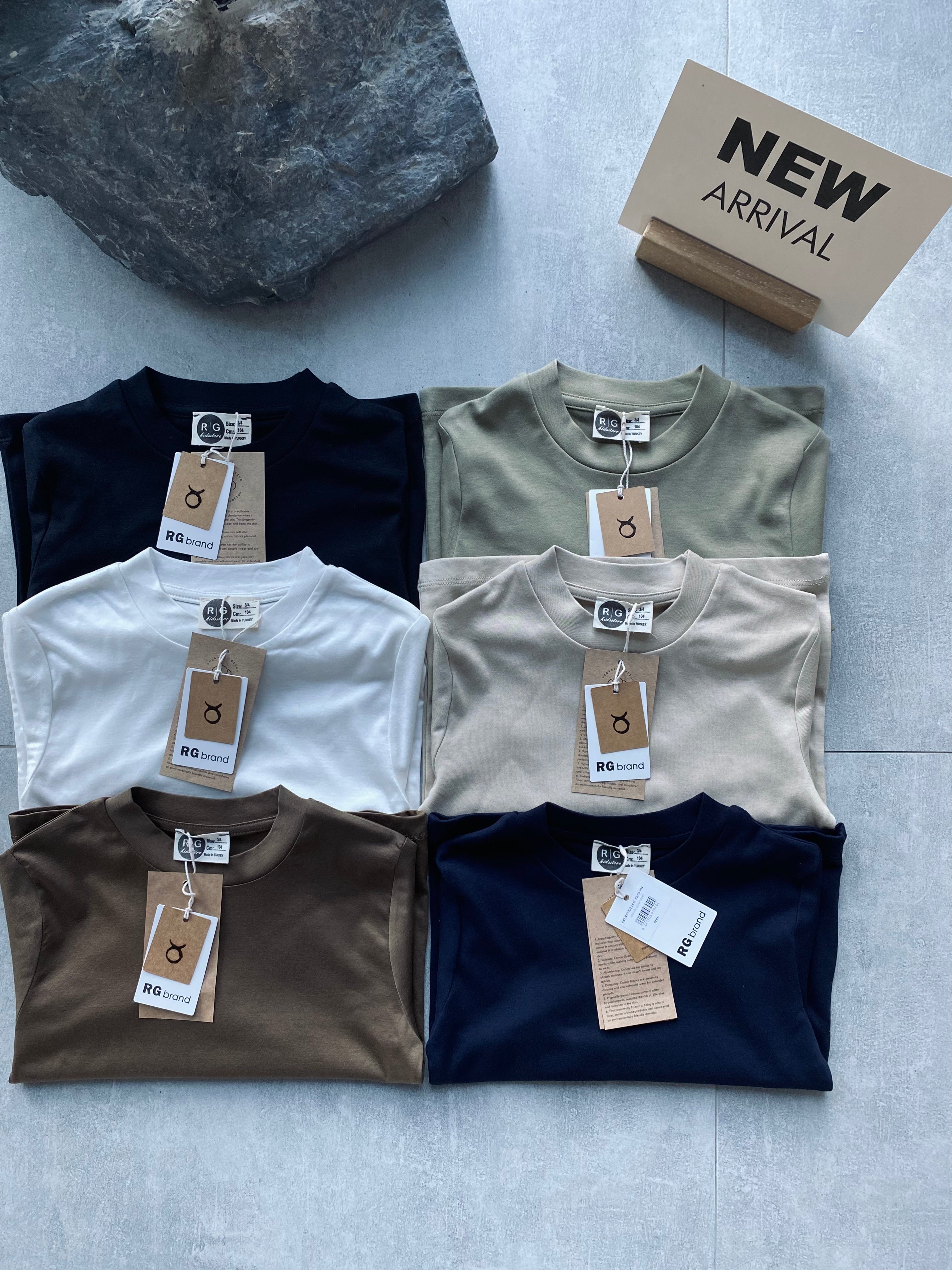 Kids Long Sleeve T-Shirt for Boys & Girls Ages 3-9 - Soft Cotton Comfort for School, Play & Everyday Wear