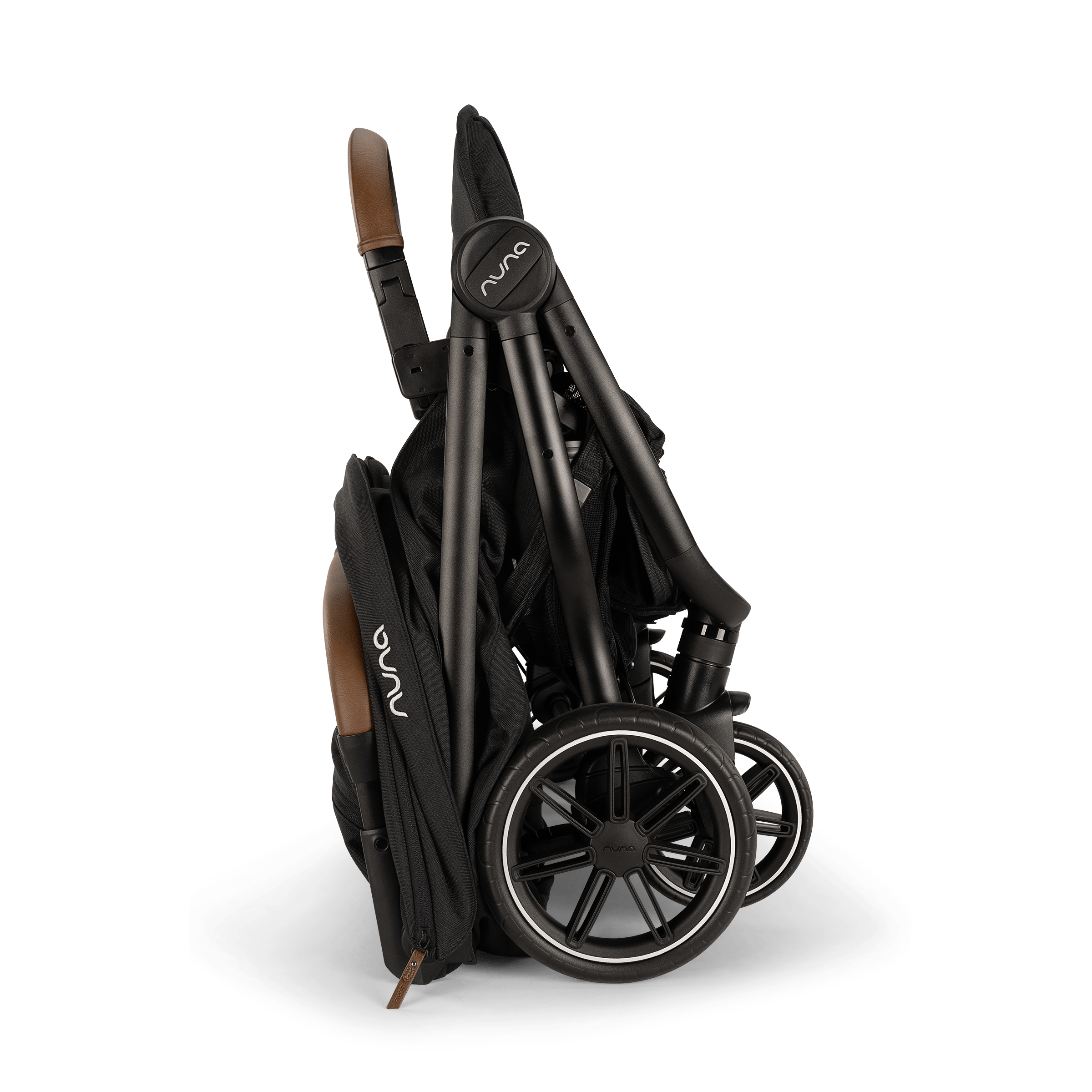 Nuna TRVL Double Stroller - Lightweight Compact Foldable Travel Stroller for Two Kids - Perfect for Shopping, Travel & Outdoor Adventures