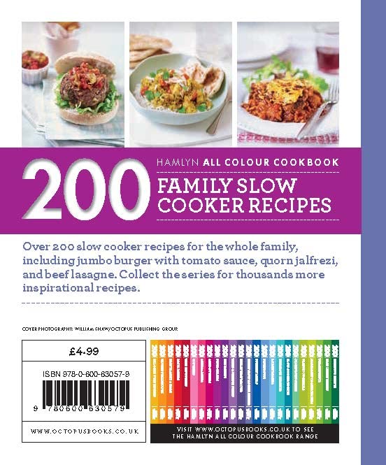 Hamlyn All Colour Cookery: 200 Family Slow Cooker Recipes Cookbook - Easy Slow Cooker Meals for Busy Families, Weeknight Dinners & Meal Prep