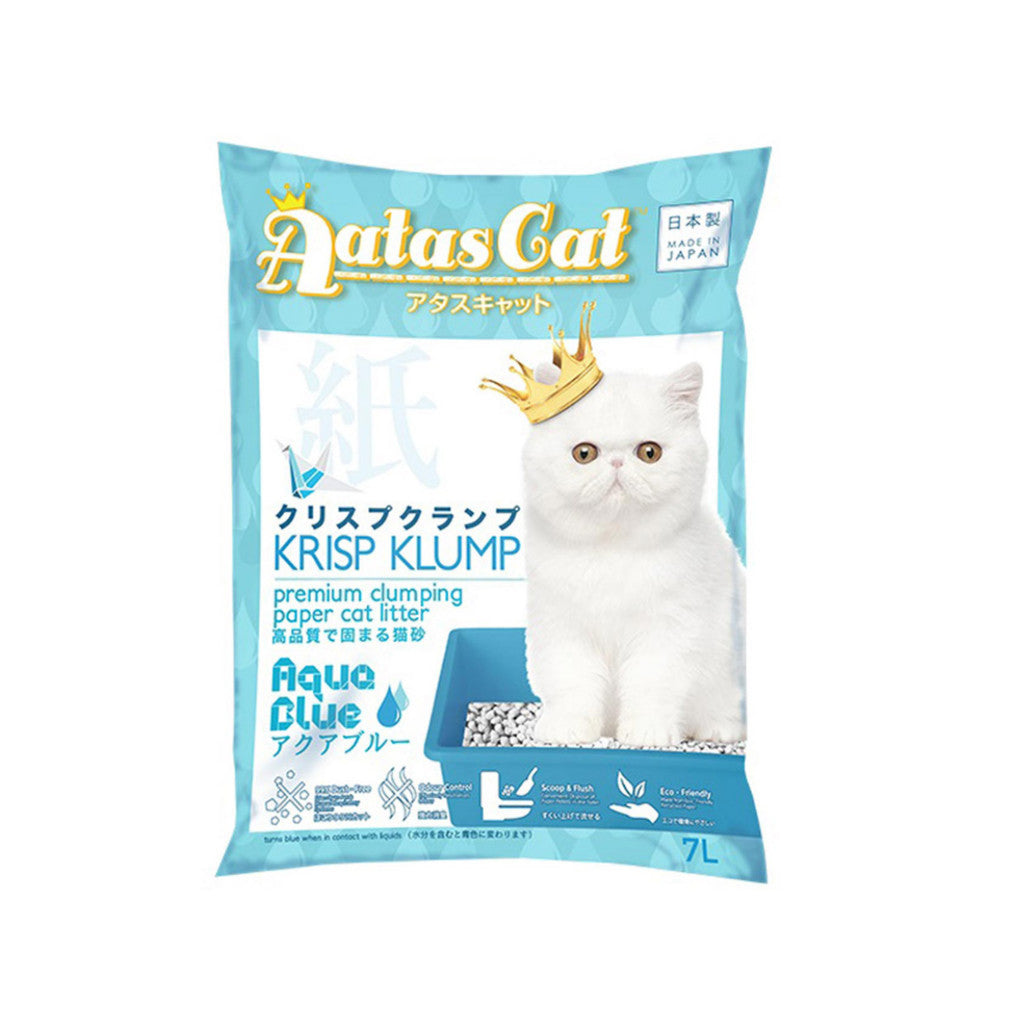 Premium Aatas Cat Litter - 6L Kofu Klump, 7L Krisp Klump Paper & 10L Kuick Klump Bentonite | Odor Control, Super Absorbent & Hygienic | Ideal for Multi-Cat Homes & Small Apartments