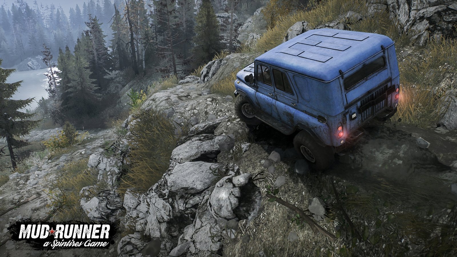 Spintires Mudrunner - Off-Road Truck Simulation Game for PS4 | Realistic Driving Adventure for Mud & Terrain Challenges | Perfect for Off-Road Enthusiasts & Simulation Gamers