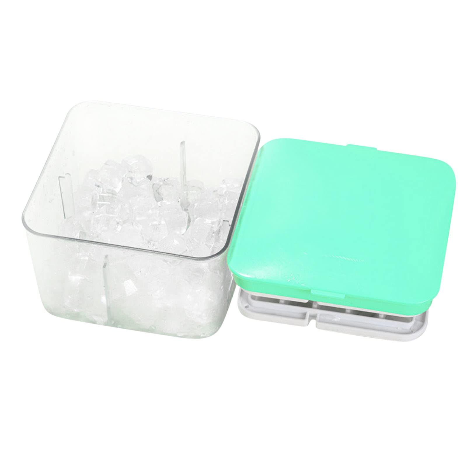 Best Large Ice Storage Box with Lid for Household Refrigerator - Quick Freeze Ice Making Container for Cocktails, Parties & Outdoor Camping | SX9