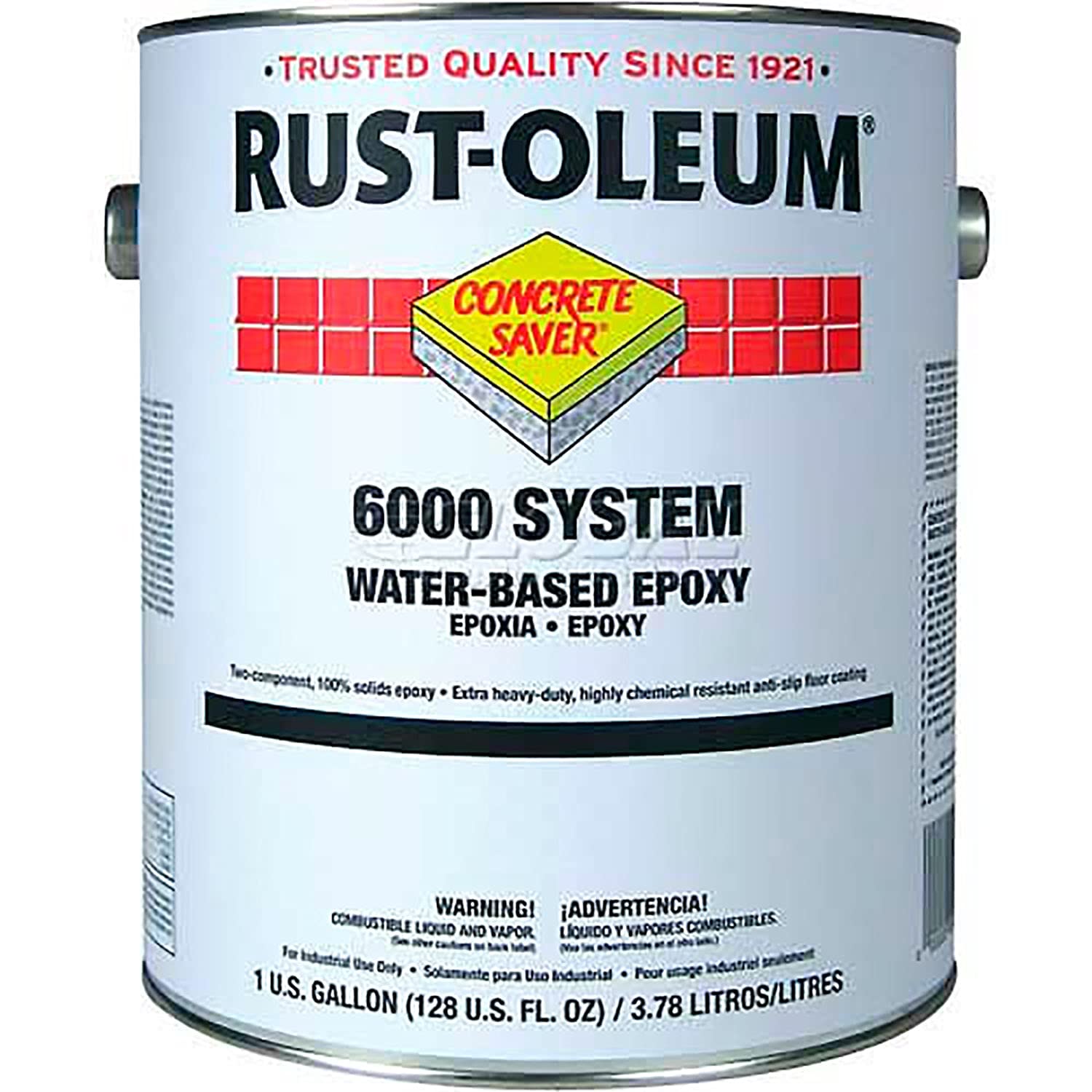 6000 Clear Gloss 1 Gallon High Gloss Polyurethane Wood Finish - Perfect for Furniture, Cabinets, Floors & DIY Woodworking Projects