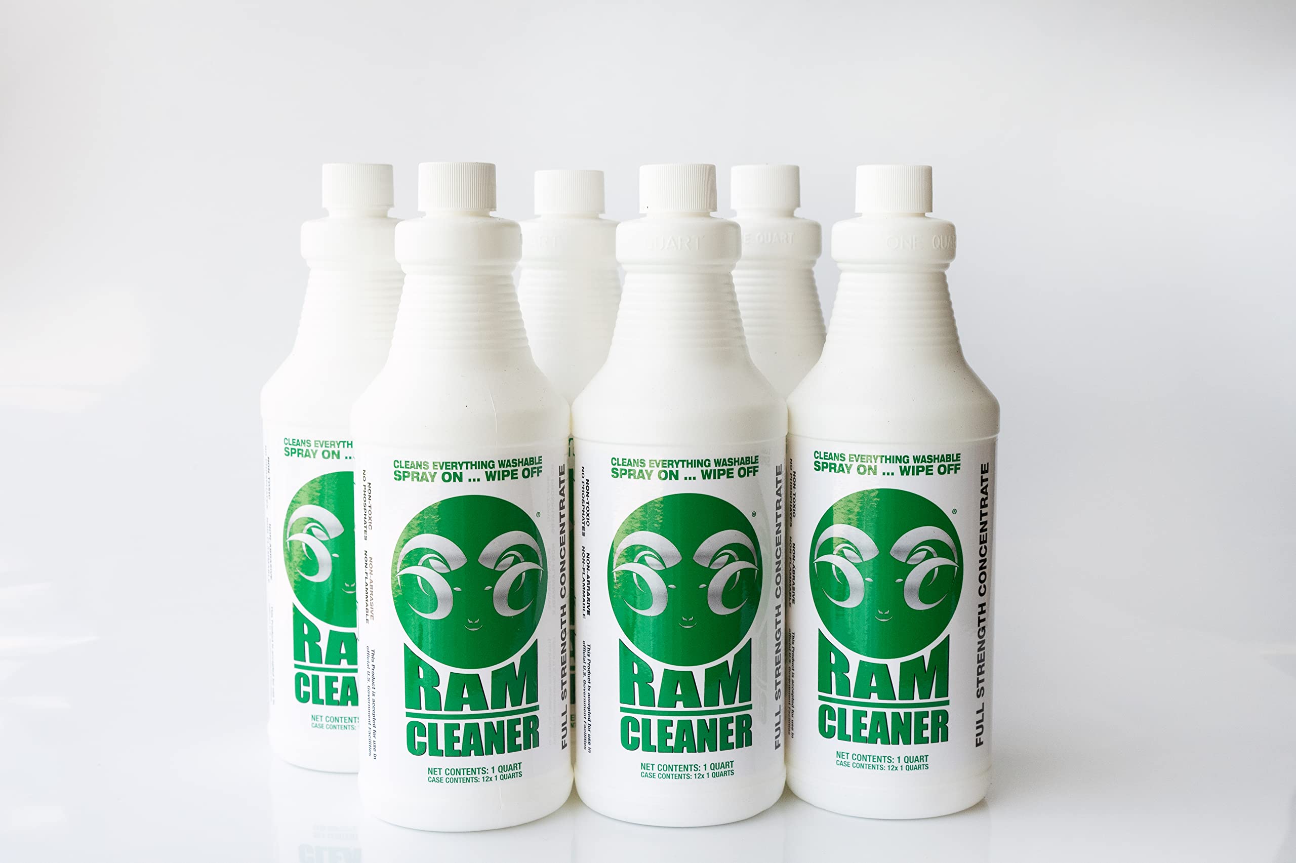 RAM All-Purpose Cleaner Concentrate - 6 Quart Bundle for Home, Kitchen, Bathroom & Office Cleaning | Eco-Friendly Multi-Surface Cleaner