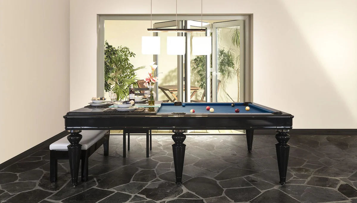 Canada Billiard Venus Dining Pool Table - Premium 8-Foot Pool Table for Home & Game Room | Perfect for Family Fun & Entertainment