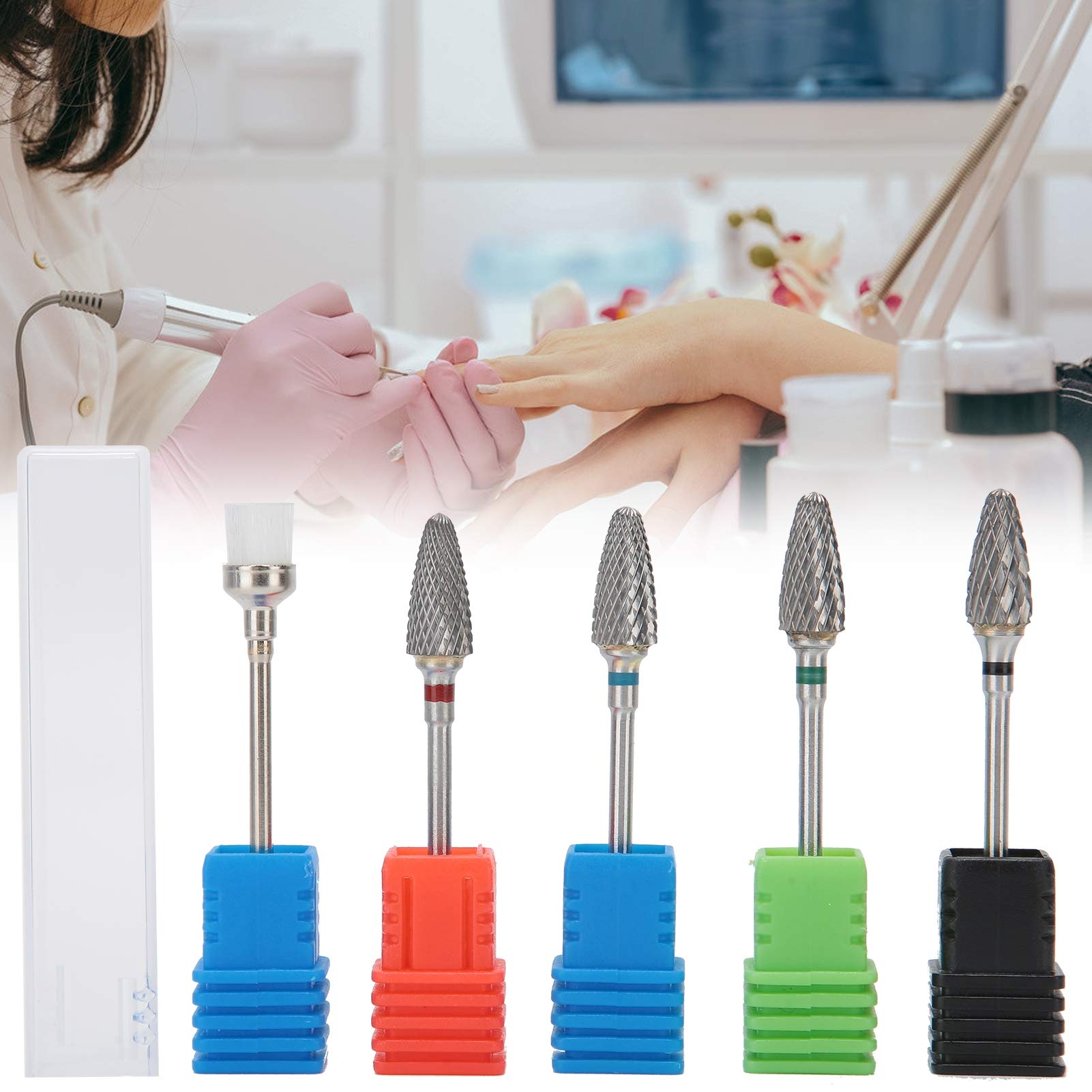 Professional Nail Grinding Head for Dead Skin Removal - Universal Nail Sanding Bits for Manicure & Pedicure - Salon Quality Nail Polish Remover - Perfect for Home & Professional Nail Care