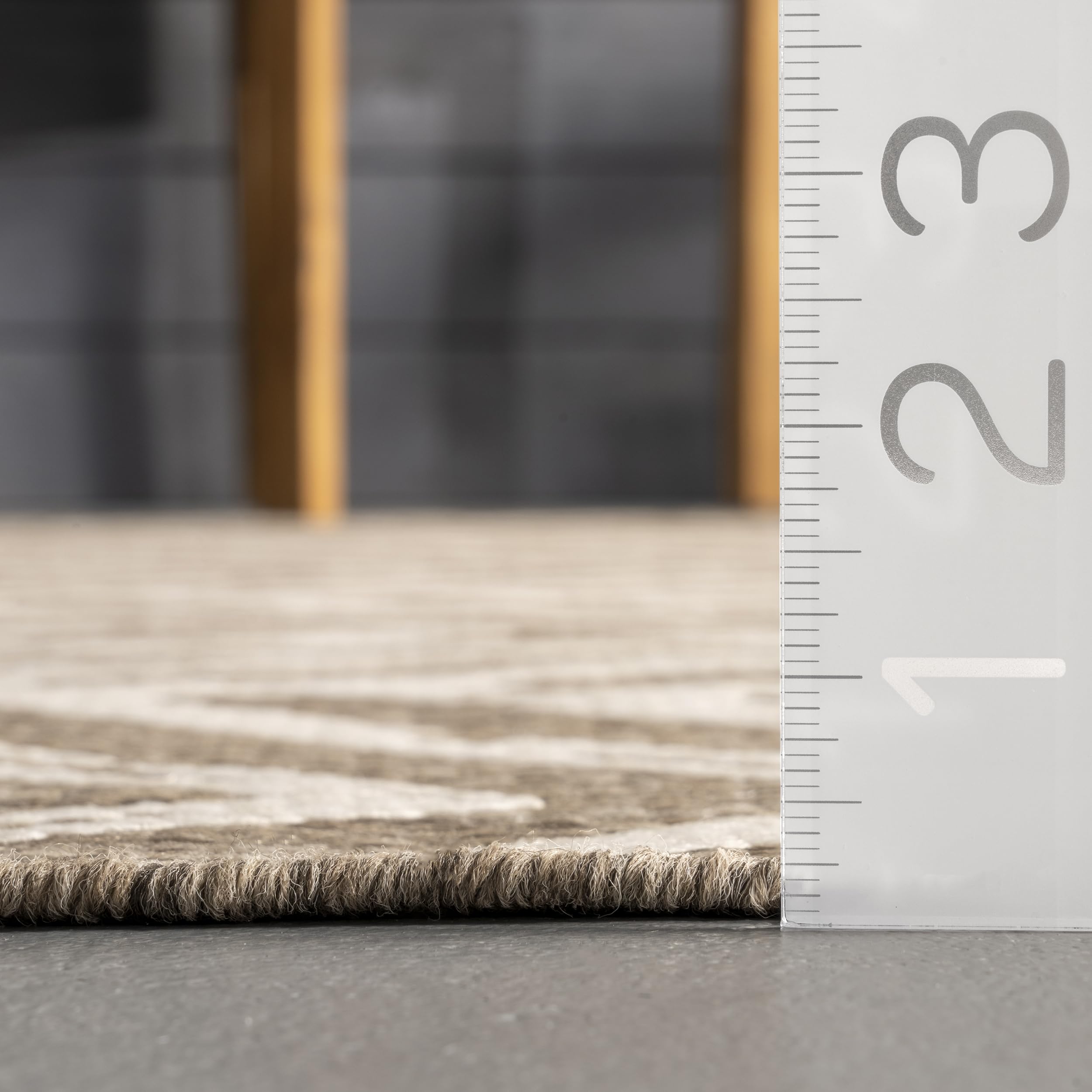 nuLOOM 6' x 9' Outdoor Performance Area Rug - OEKO-TEX Certified, Weather & Fade Resistant, High-Traffic Durable - Perfect for Patio, Deck, Balcony & Poolside Use
