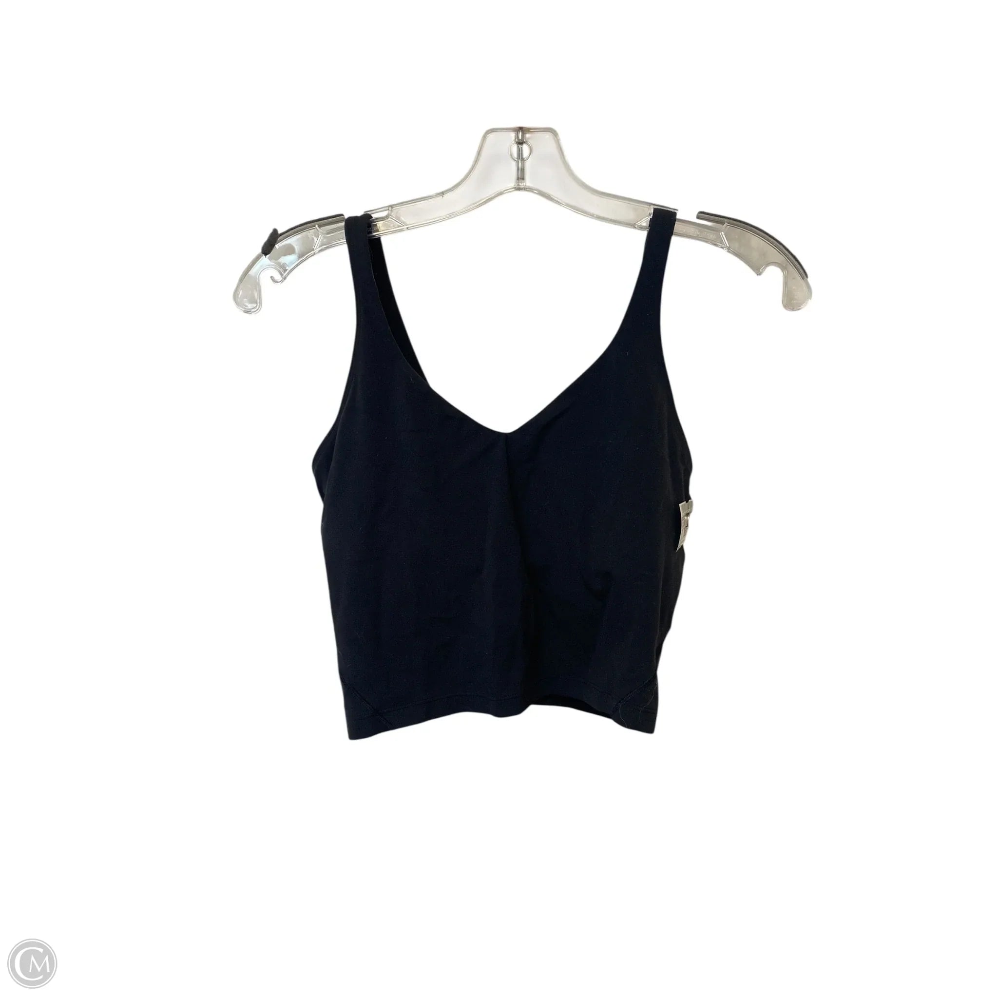 Lululemon Black Athletic Sports Bra Size 6 - High Support Workout Top for Running, Yoga & Gym