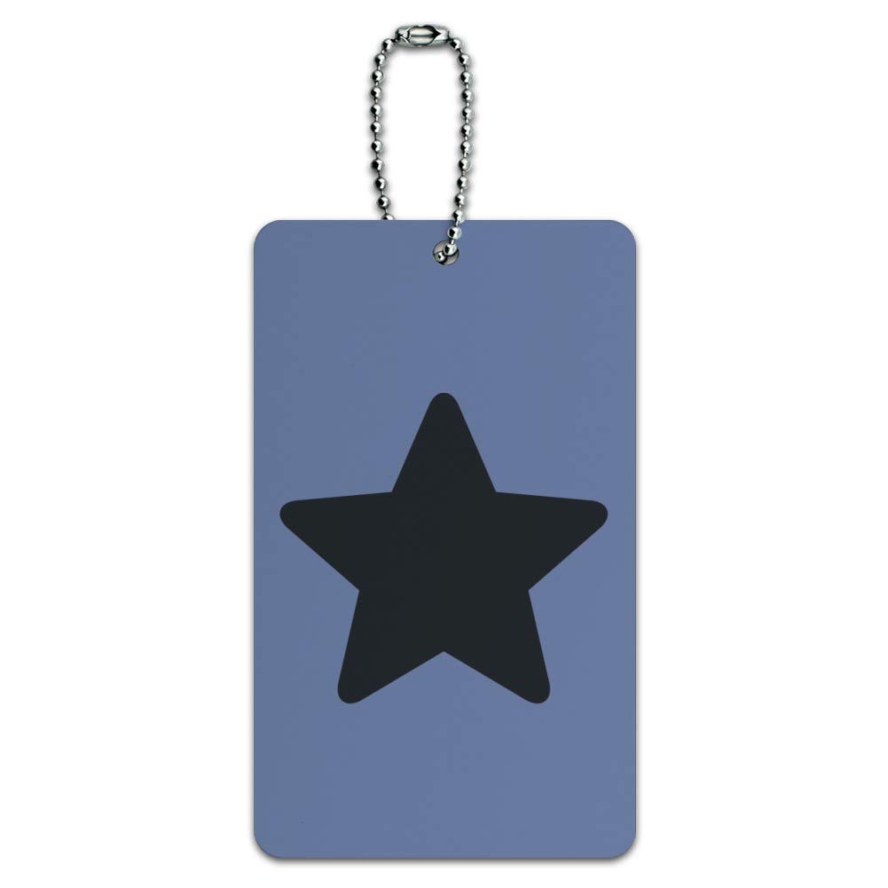Steven Universe Amethyst Star Luggage Tag - Cute Cartoon Character Suitcase ID Tag for Carry-On Bags, Travel Accessories for Kids & Fans - Perfect for Airports, School Trips & Cosplay