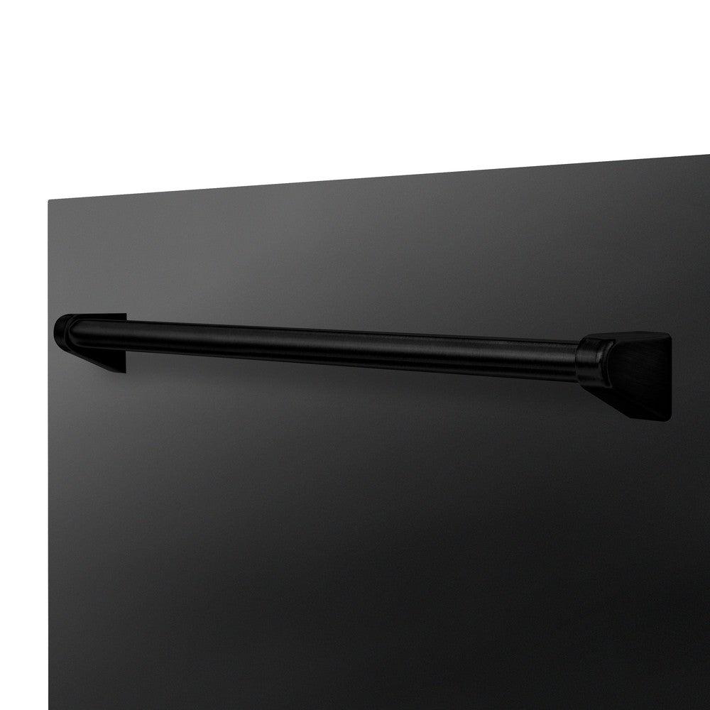 ZLINE 24 Inch Built-In Dishwasher Panel with Multiple Color Options & Traditional Handle (DPMT 24) - Perfect for Modern Kitchens & Seamless Appliance Integration