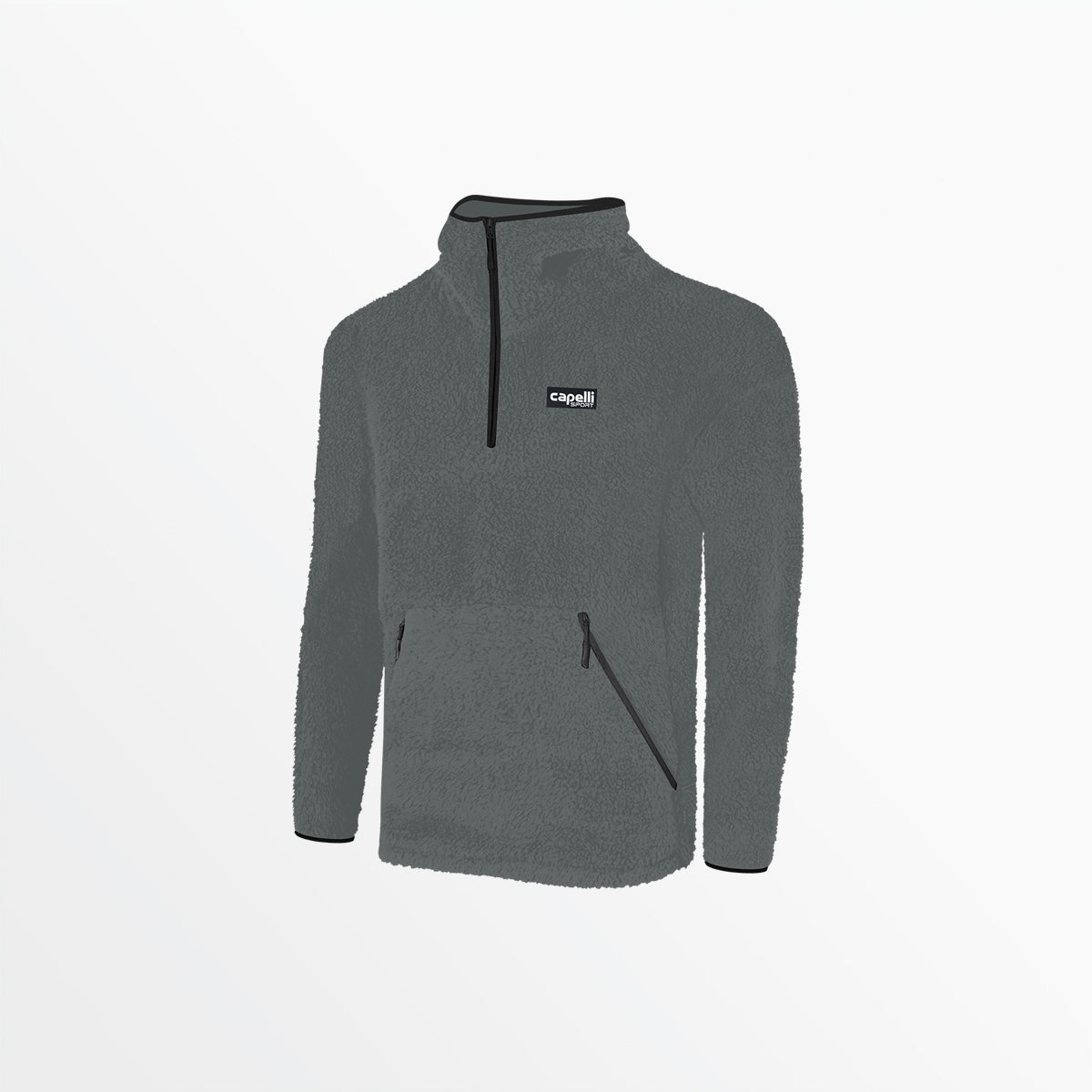 Men's & Women's Quarter Zip Sherpa Hoodie - Soft Fleece Pullover for Winter & Fall - Perfect for Outdoor Activities, Hiking & Casual Wear