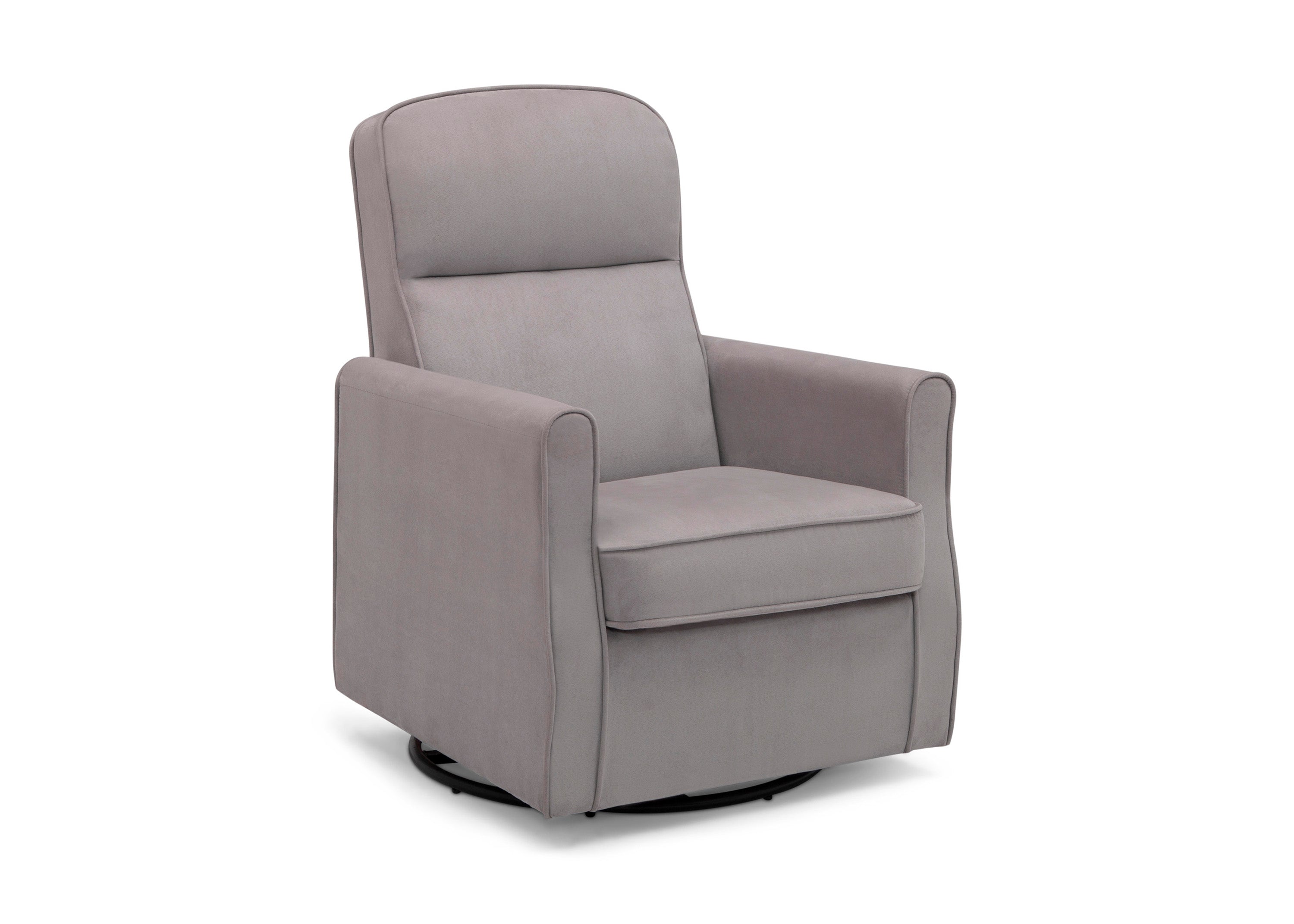 Clair Slim Nursery Glider Swivel Rocker Chair - Comfortable Baby Rocking Chair for Nursing, Feeding & Relaxing - Perfect for Nurseries, Bedrooms & Living Rooms