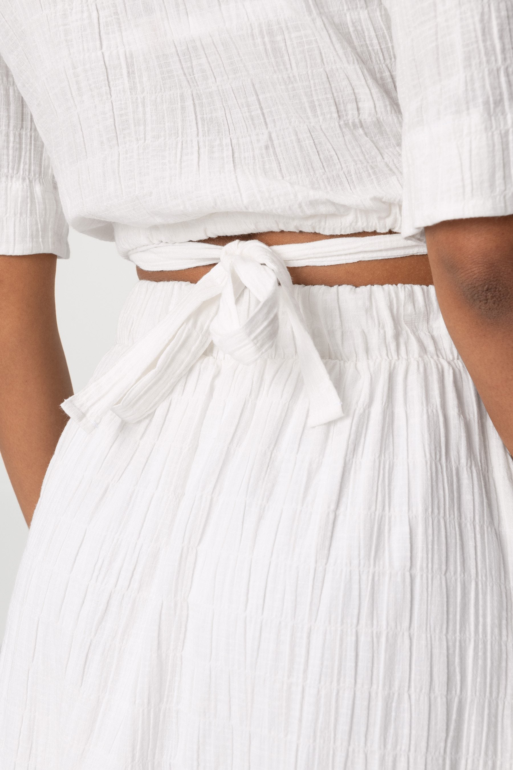 Stylish Seaside Midi Skirt for Women - Flowy Beach Skirt with Side Slit, Summer Vacation Outfit for Beach Parties & Tropical Getaways