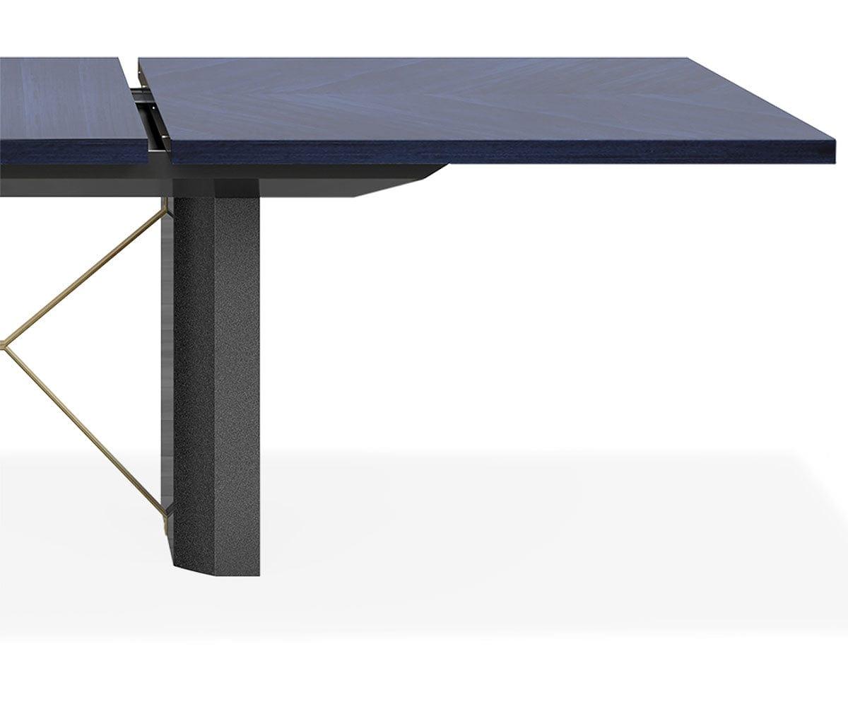 Azzuro Extendable Dining Table - Expandable Wooden Table for 6 to 8 People - Perfect for Family Gatherings & Dinner Parties