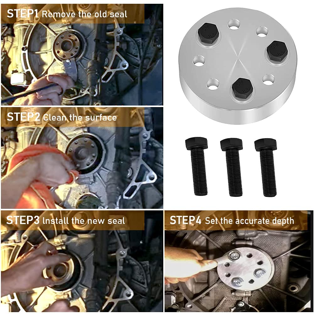Upgraded Rear Main Seal Installation Tool Kit for Porsche 911 & Boxster 996 986 - Professional Engine Repair Tool for DIY Mechanics & Auto Shops