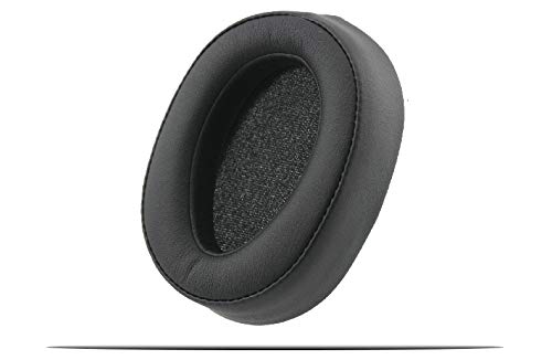 Premium Replacement Ear Pads for Sony MDR-100ABN & WH-H900N Headphones - Soft Protein Leather Cushions (Black) | Noise Isolation Comfort for Gaming, Travel & Office Use