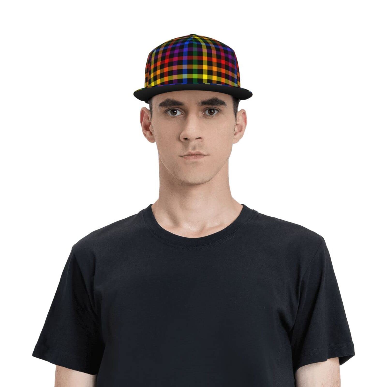 Rainbow LGBT Gay Pride Baseball Cap - Adjustable Trucker Hat with Funny LGBT Print for Men & Women - Perfect for Pride Parades, Festivals & LGBTQ+ Events