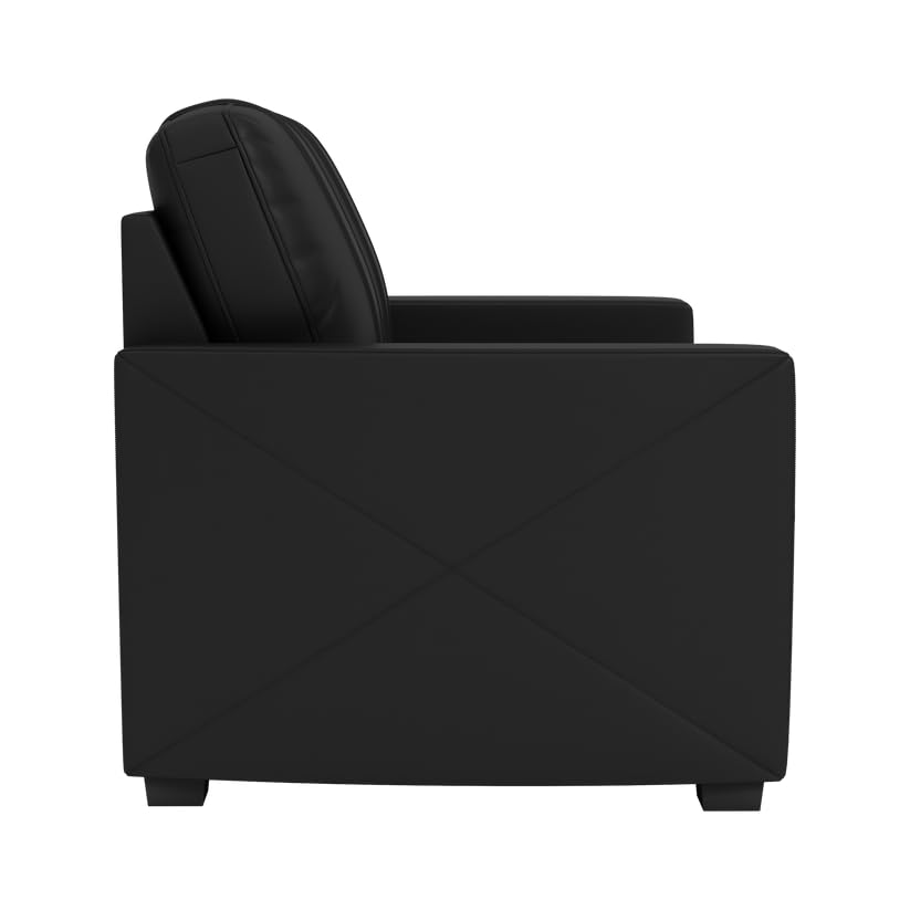 Toronto Raptors Red Logo Loveseat - Comfortable NBA Basketball Team Themed Sofa for Living Room, Game Room & Man Cave Decor