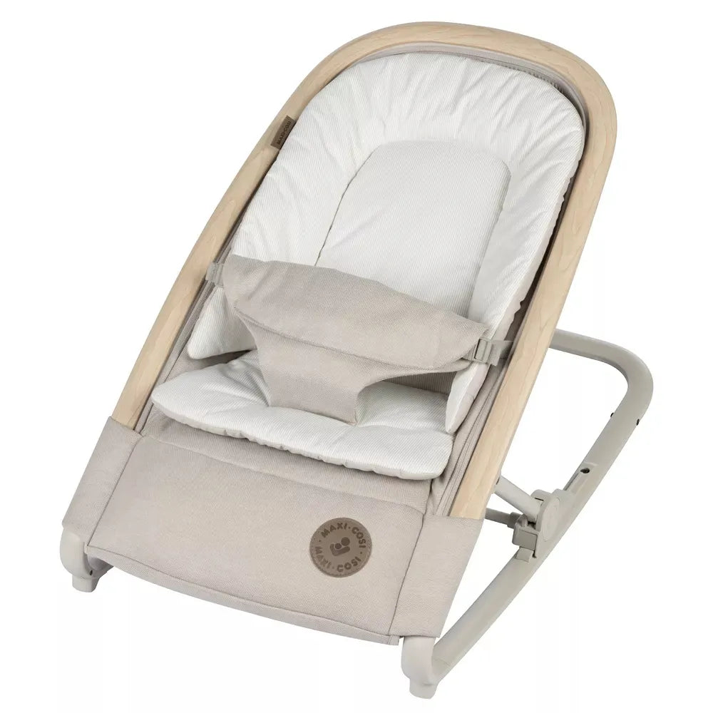 Kori 2 in 1 Baby Rocker and Sleeper - Classic Oat Color | Gentle Rocking Motion for Newborns & Infants | Perfect for Nursery, Bedroom, or Travel Use