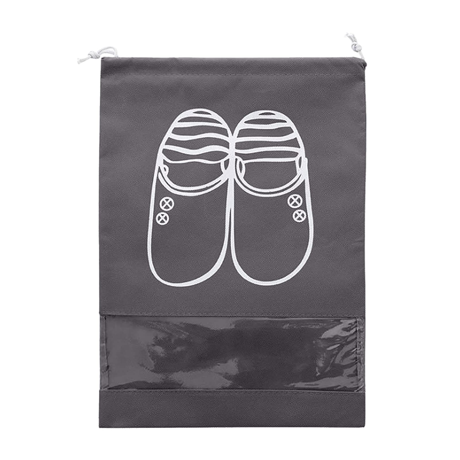 Portable Non-Woven Shoe Storage Box Bag - 80g Dustproof Travel Shoe Cover for Home Organization, Travel & Closet Storage - Large Canvas Shoe Organizer for Housekeeping & Closet Organization