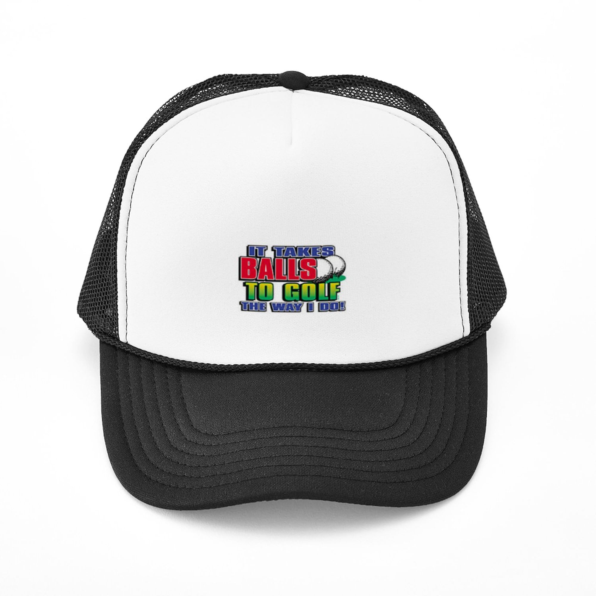 Golf The Way I Do Adjustable Snapback Trucker Hat - Stylish & Comfortable for Men & Women - Perfect for Golfing, Outdoor Sports & Casual Wear