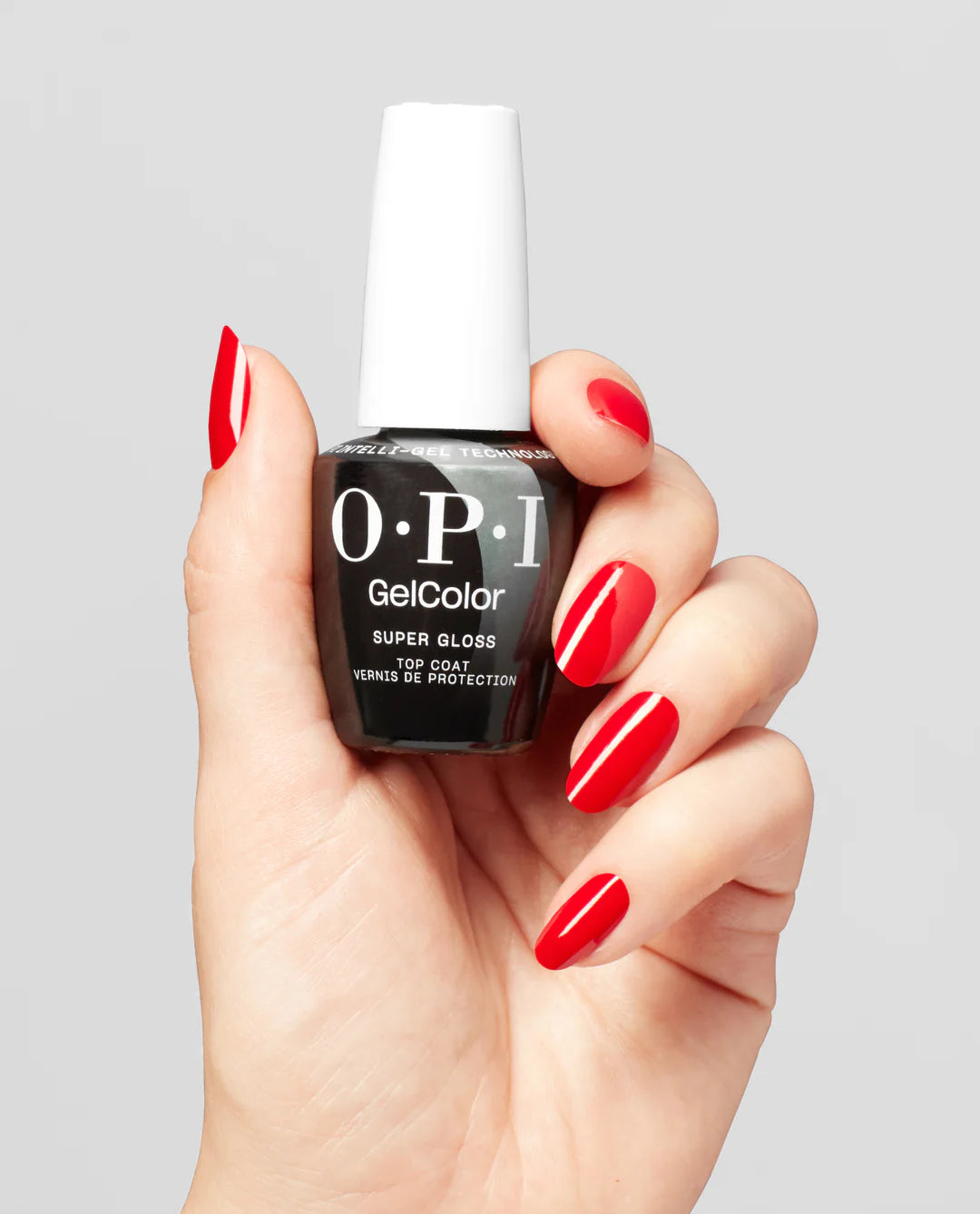 OPI Super Gloss Top Coat - 0.5 fl oz Nail Polish Sealer - High Shine & Long-Lasting Finish for Salon-Quality Manicures at Home