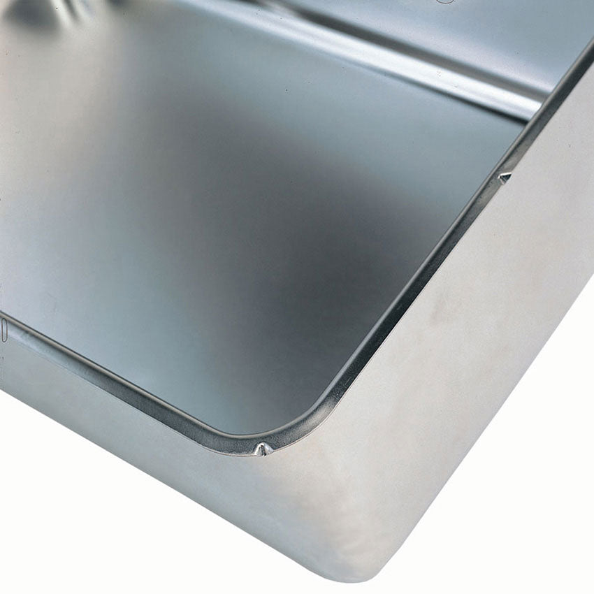 Economy SLSPG001 Stainless Steel Spillage & Water Pan - Durable Leak-Proof Tray for Kitchen, BBQ, and Outdoor Cooking (Great for Grilling, Baking, and Food Prep)
