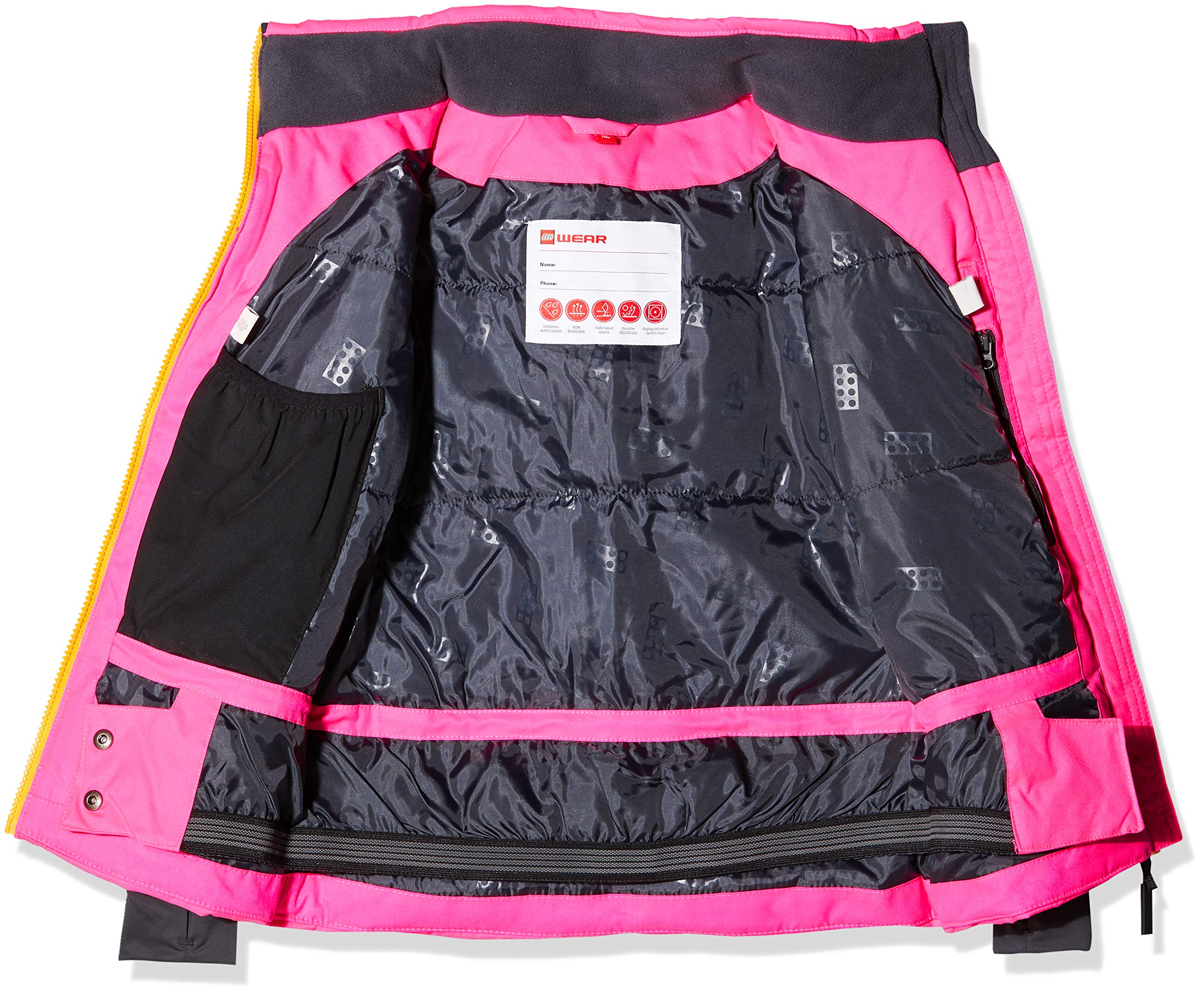 LEGO Kids' Jacket with Adjustable Cuffs & Phone Pocket - Lightweight Windbreaker for Boys & Girls - Perfect for School, Outdoor Play & Travel