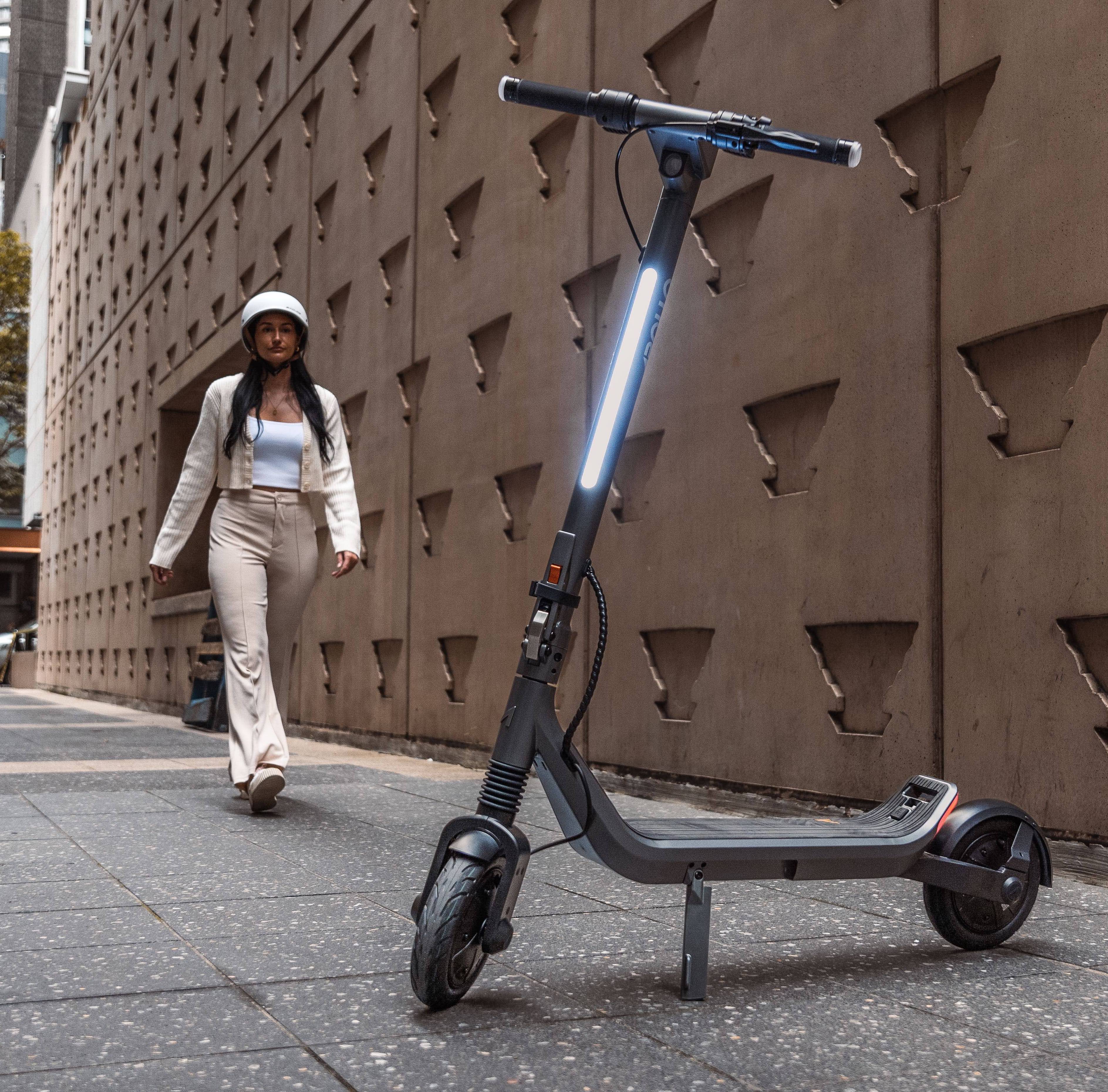 Apollo Go Electric Scooter - Lightweight, Foldable & Portable for Adults - Perfect for Commuting, Campus Travel & Urban Exploration